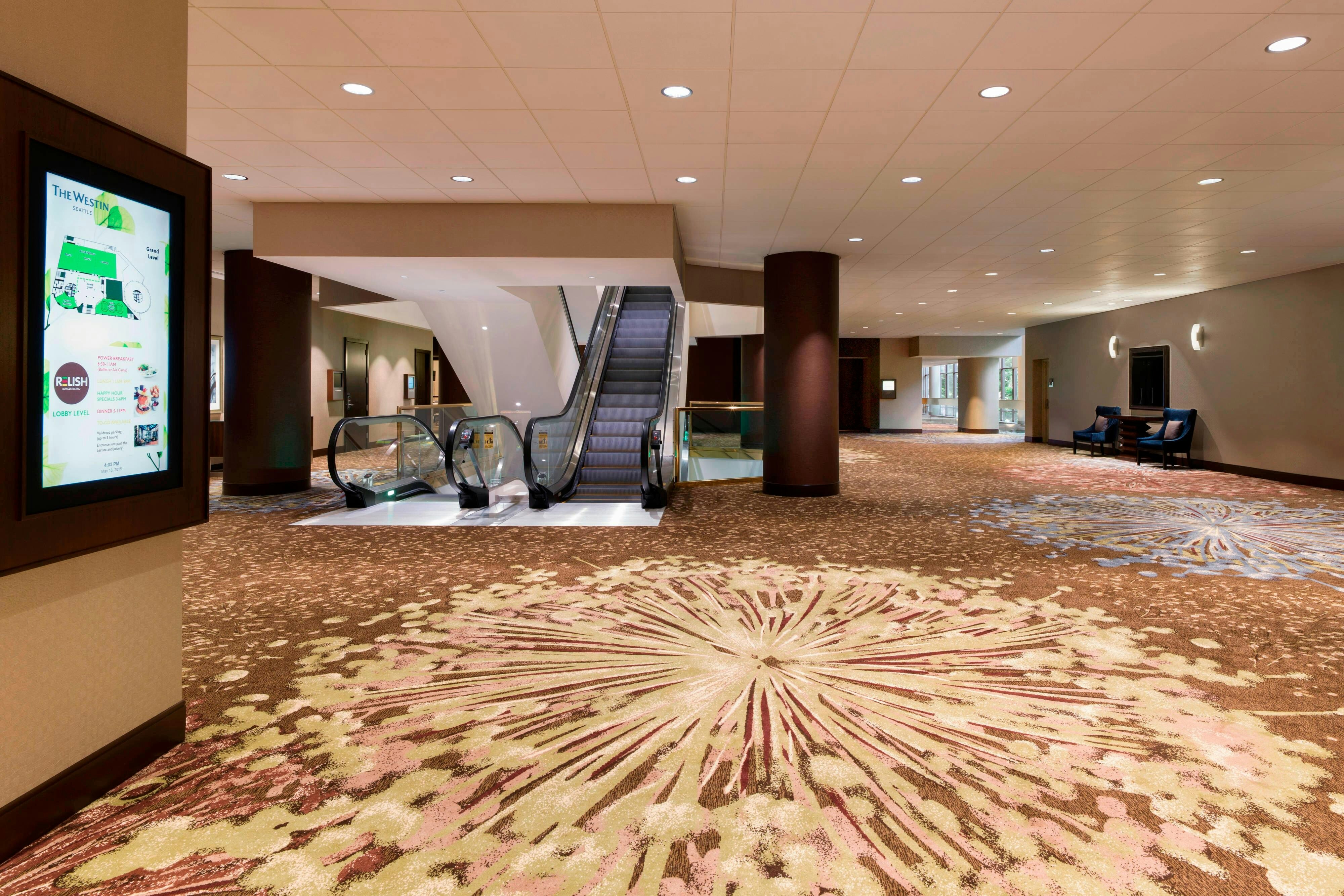 Lobby at WESTIN - SEATTLE, SEATTLE - WA