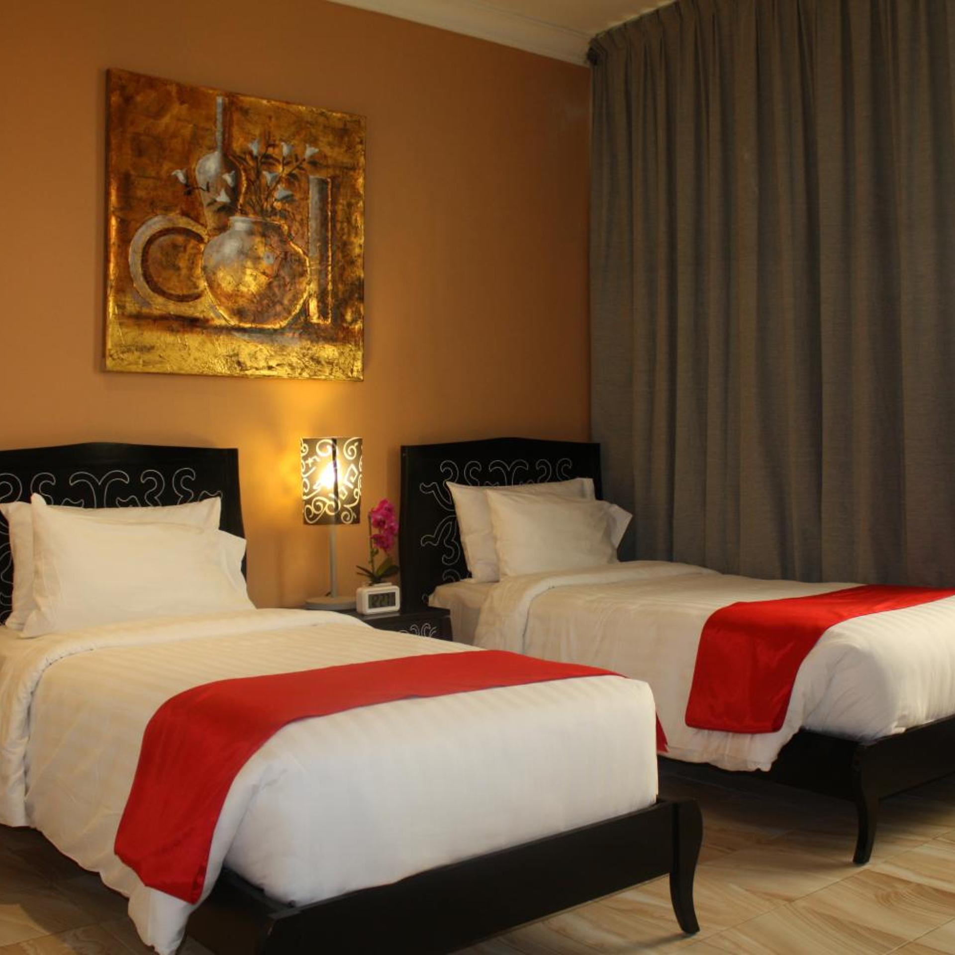 ROOM, TWIN BEDS