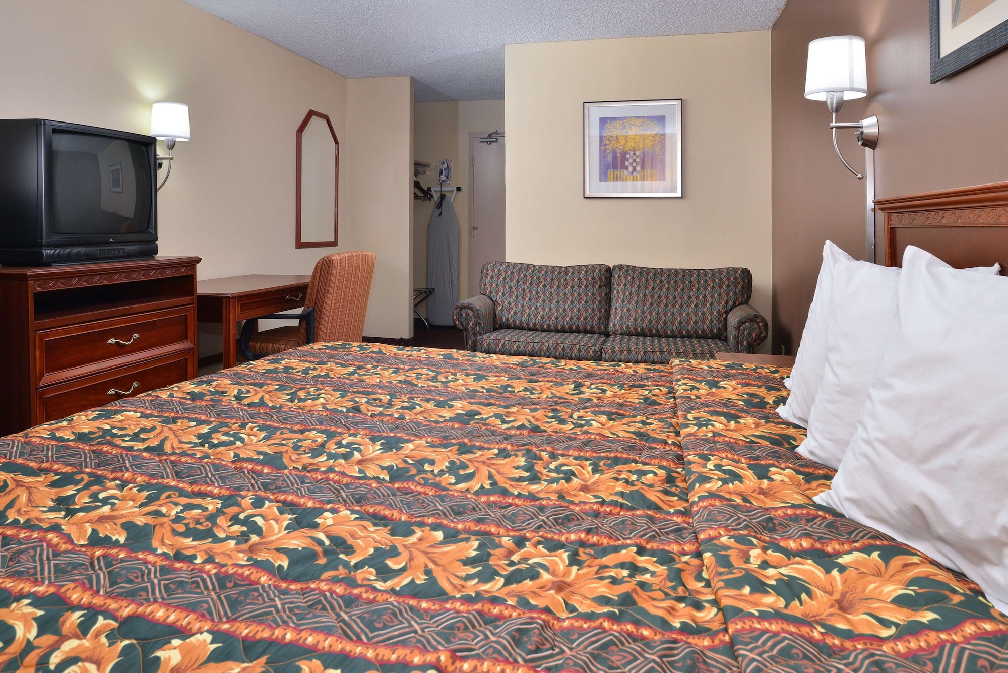غرفة بسرير كينج، Americas Best Value Inn Tulsa at I-44 6/7