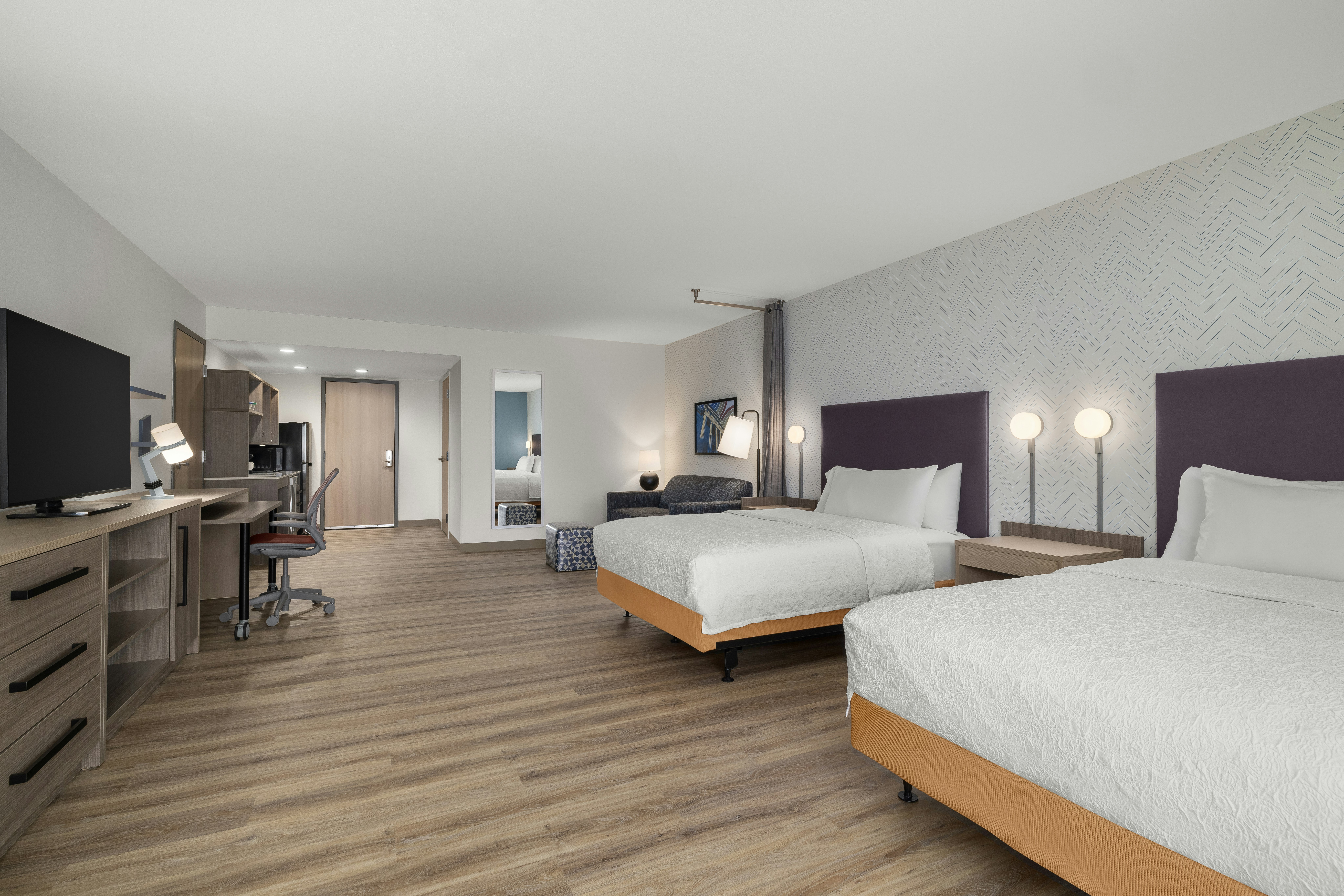 Studio, Suite, 2 Queen Beds, Accessible