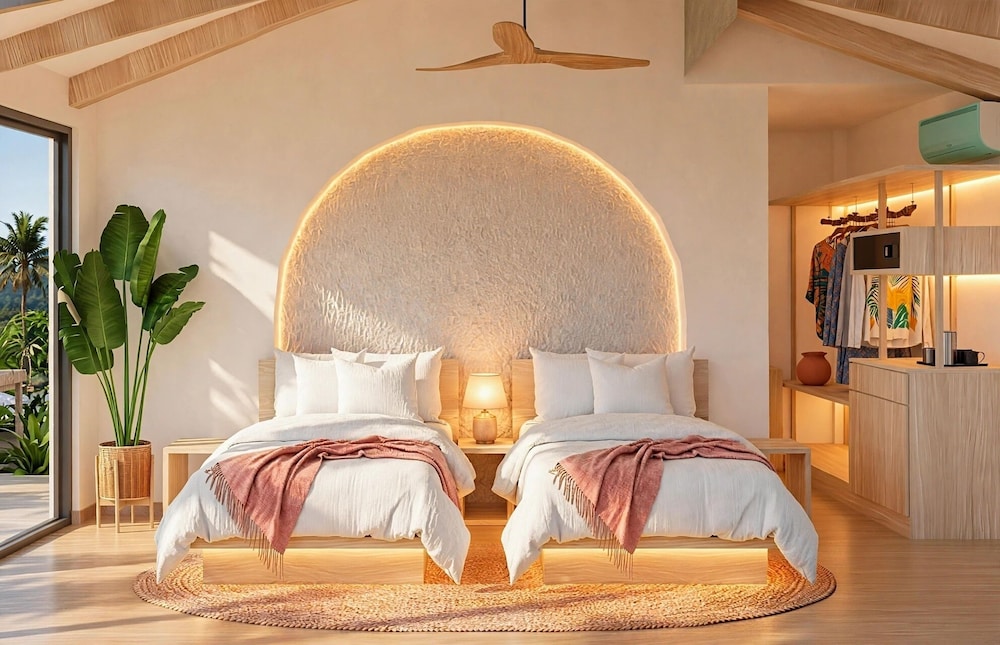 Exclusive, Villa, Twin Beds, Pool View
