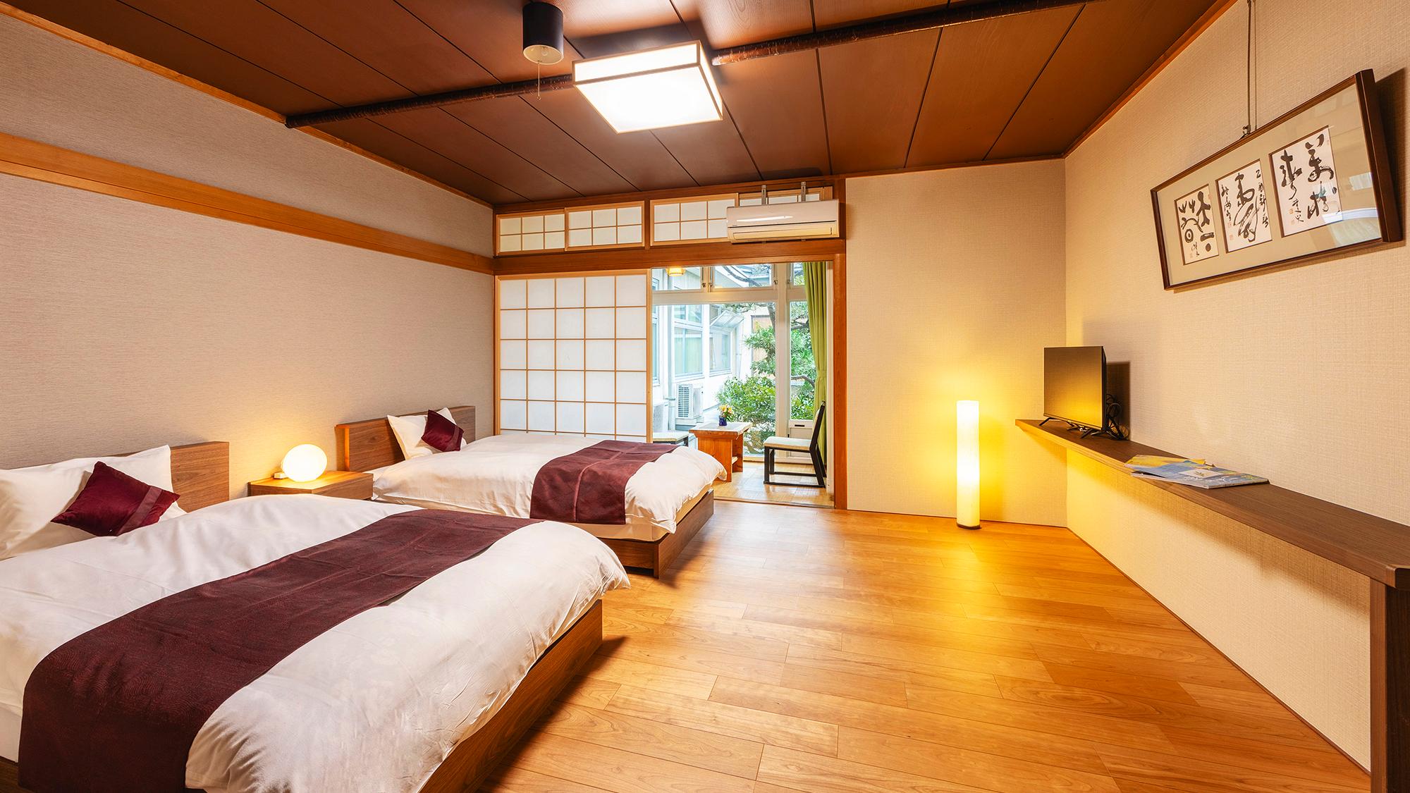 Japanese Western, Comfortable, Moderate, Twin Beds