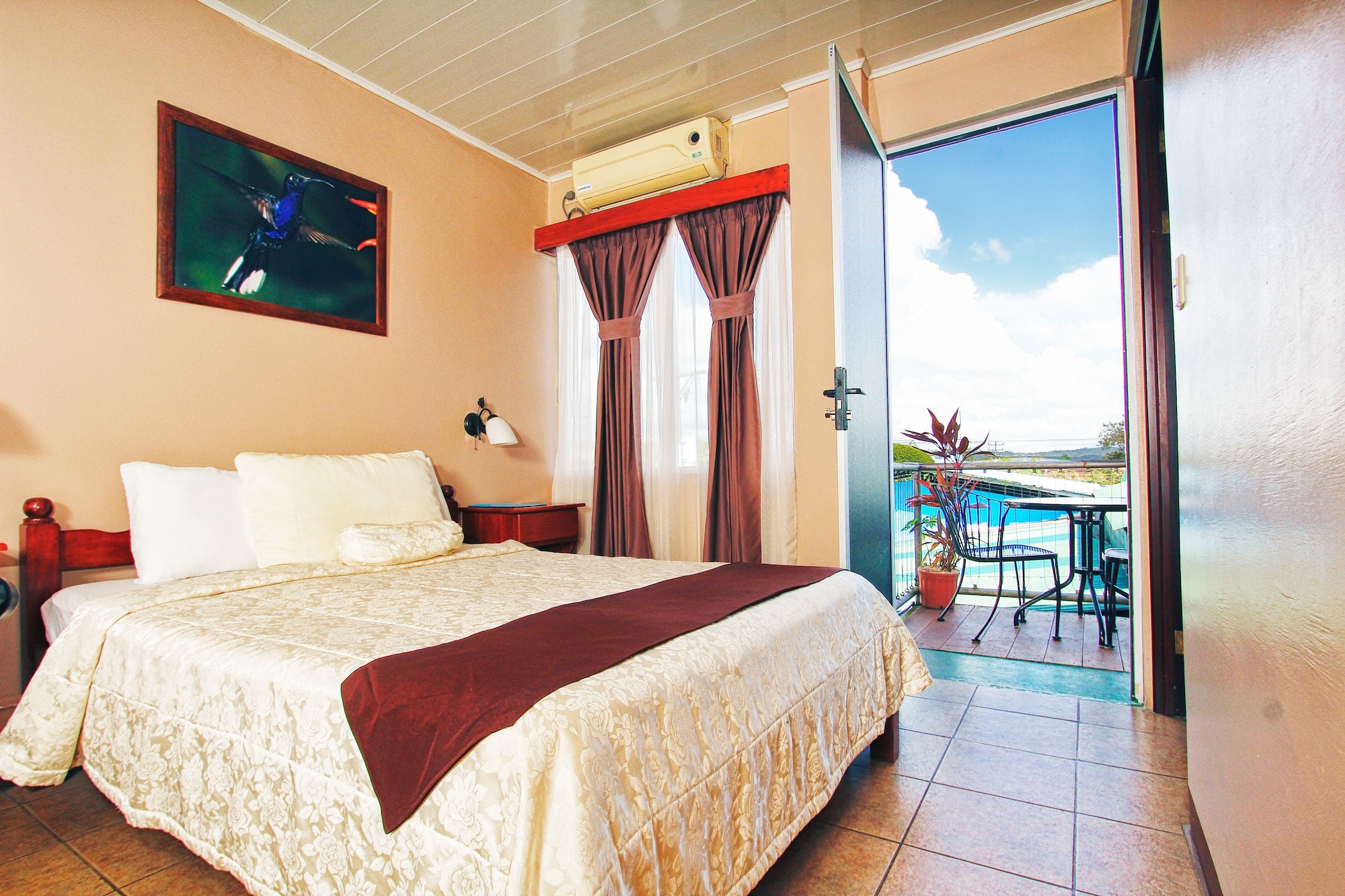 Family, 1 Single and 2 Double Beds, Balcony