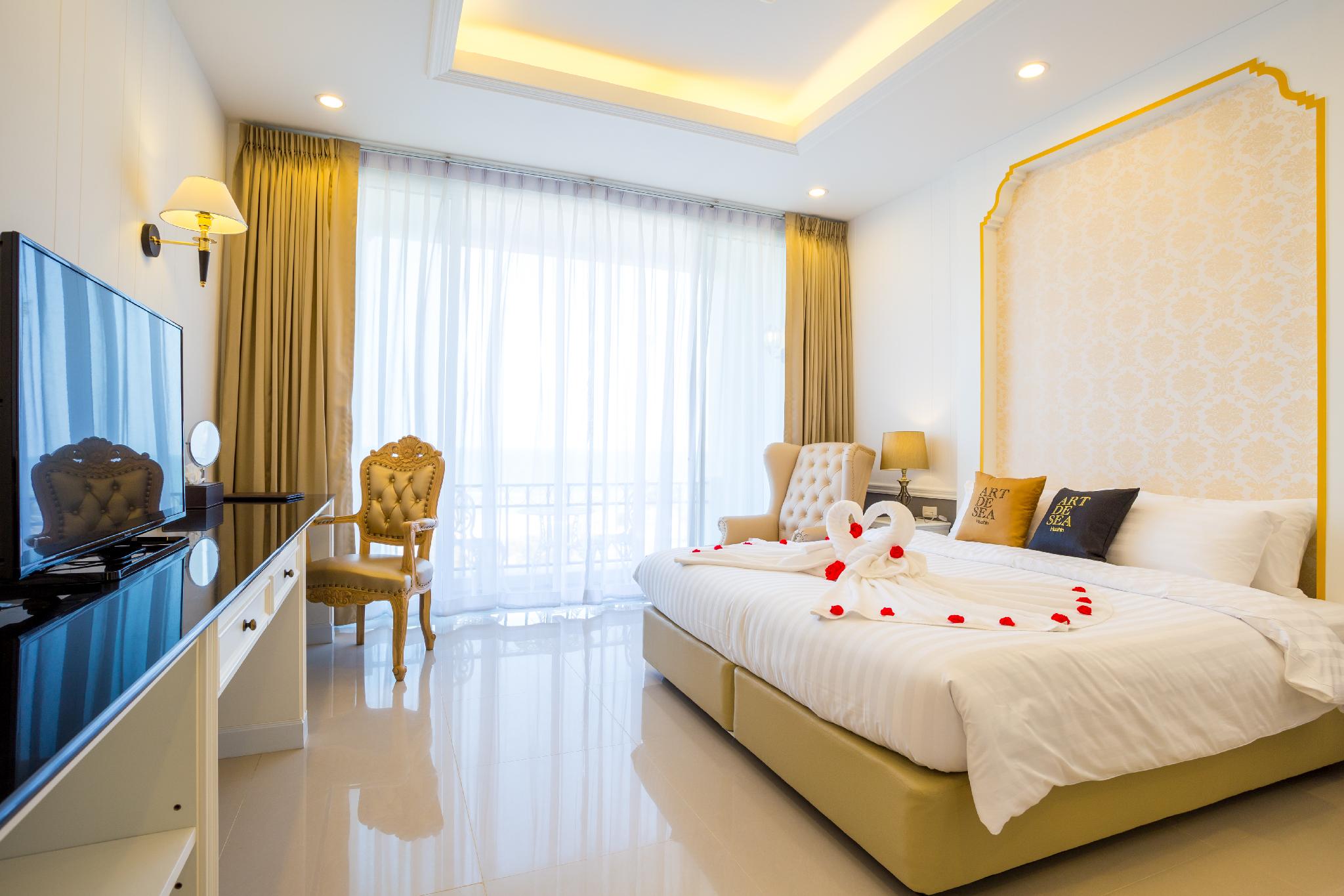 غرفة تنفيذية بسرير كينج بإطلالة على البحر، Art De Sea Hua Hin 2/2