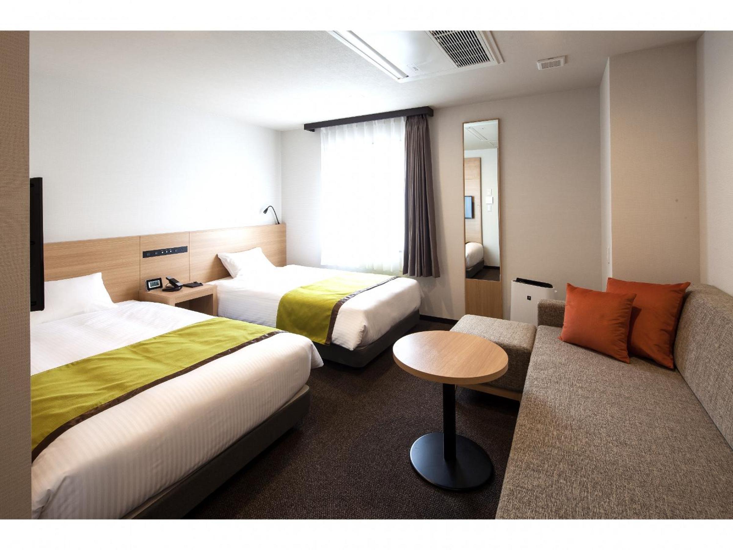 Room, Twin Beds, Ys Hotel Asahikawa Ekimae 5/6