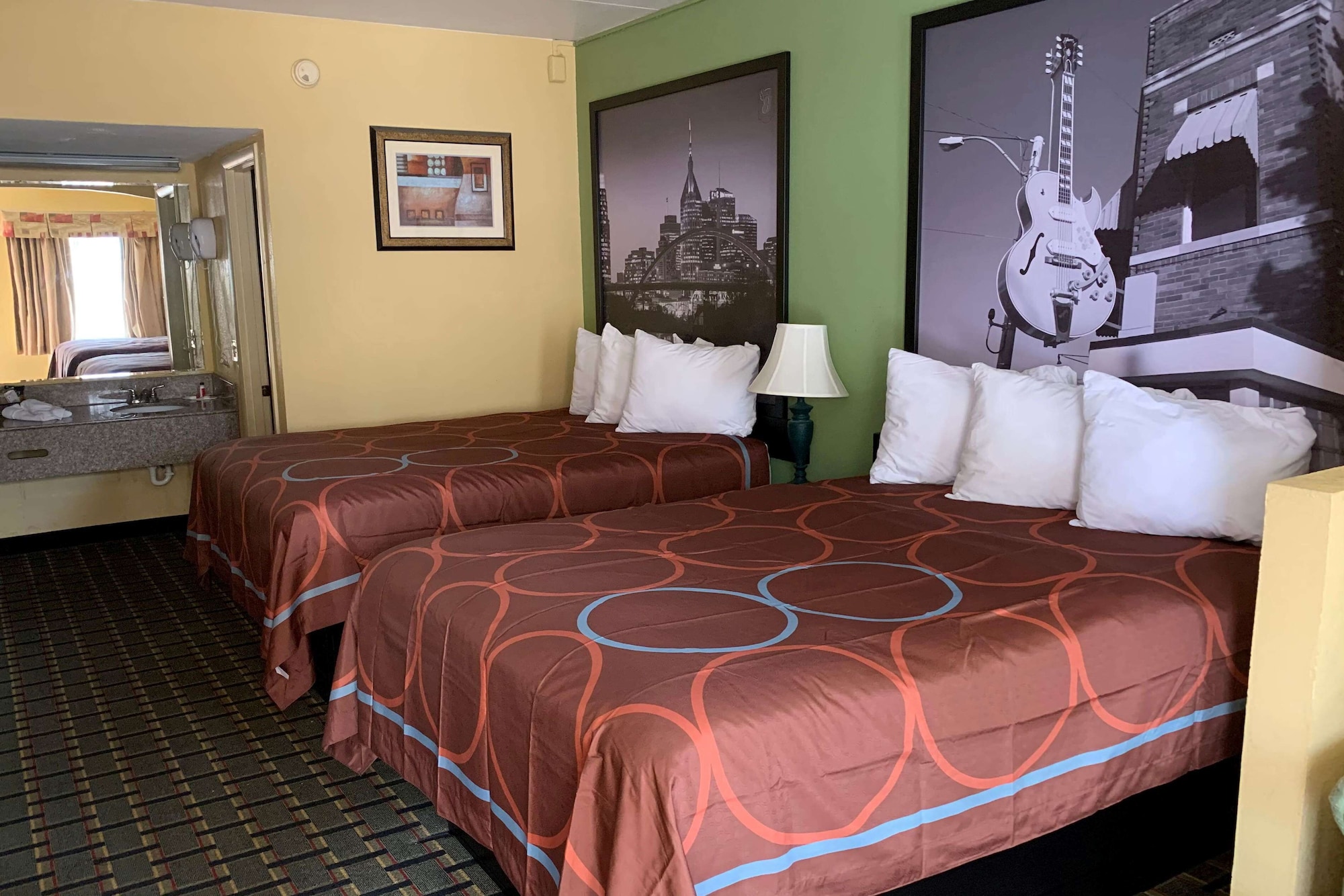 Studio, Suite, 2 Queen Beds, Smoking