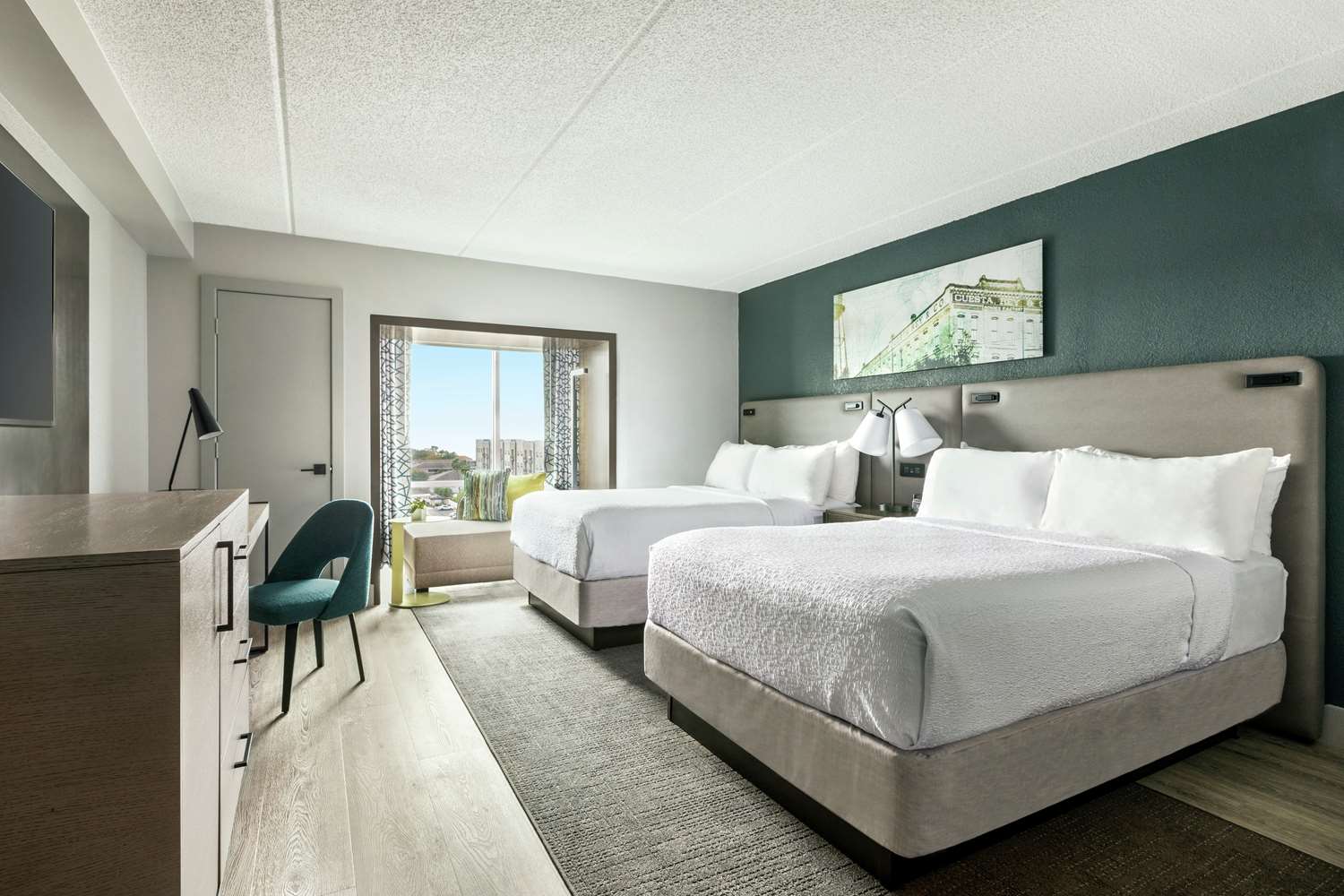Room, 2 Double Beds, Accessible