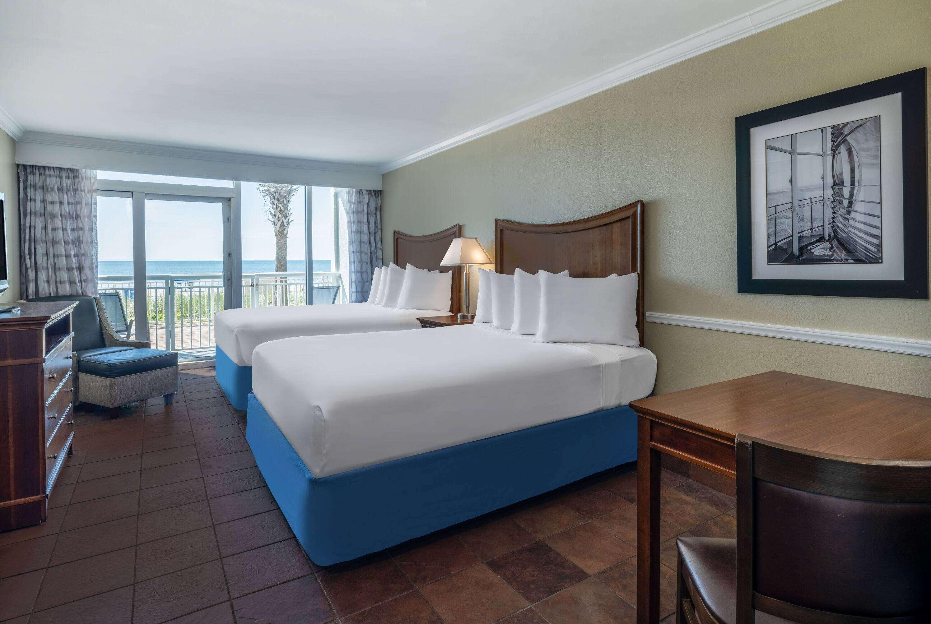 Efficiency, 2 Queen Beds, Ocean View