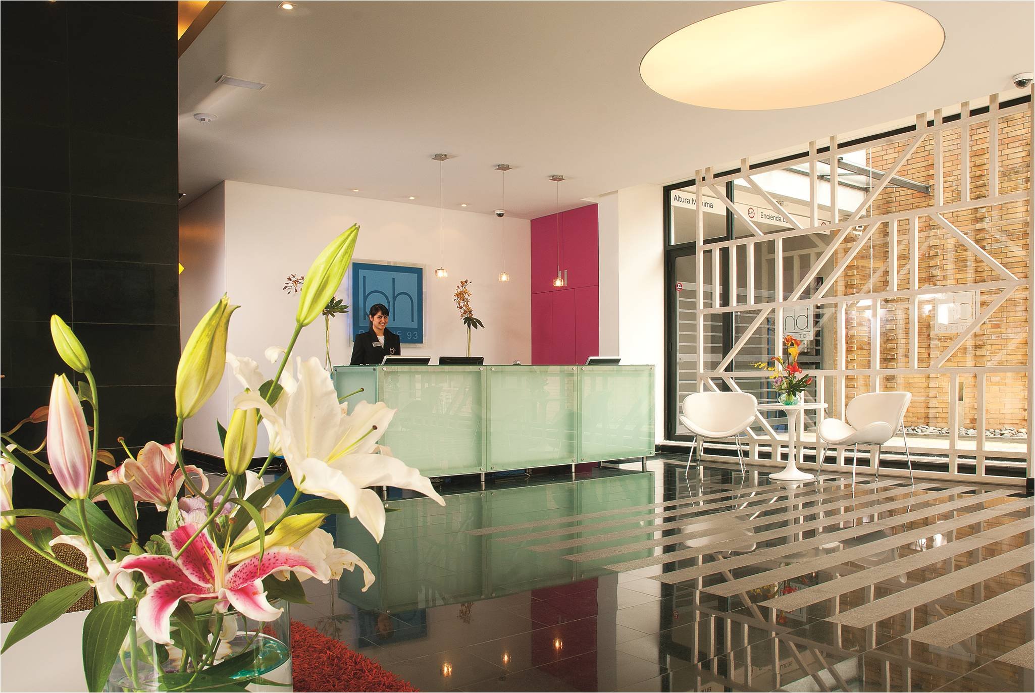 Lobby at BH Parque 93, BOGOTA