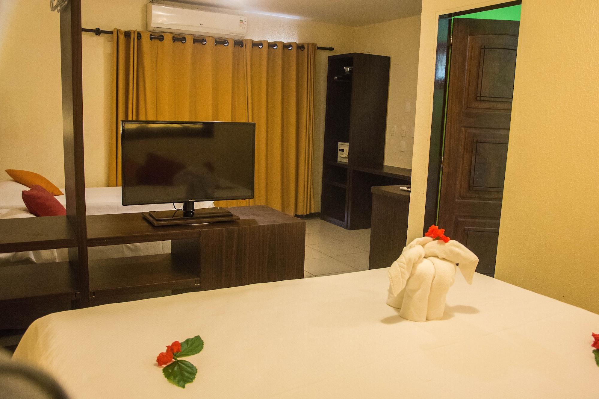 شقة فاخرة رباعية بشرفة، Hotel Aconchego Porto de Galinhas 3/5