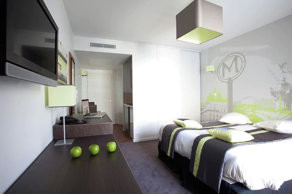 استوديو سوبيريور بسرير مزدوج، Lagrange Apart'HOTEL Paris/Boulogne 4/6
