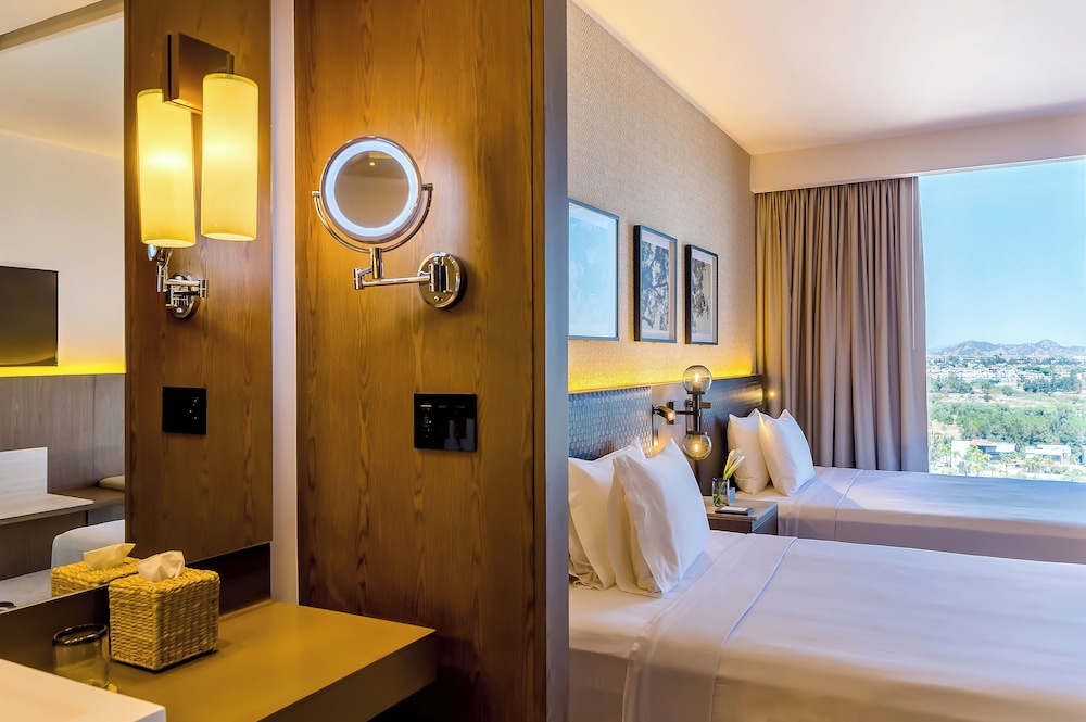 غرفة بسريرين كوين بإطلالة على المدينة، Hyatt Regency Andares Guadalajara 9/10