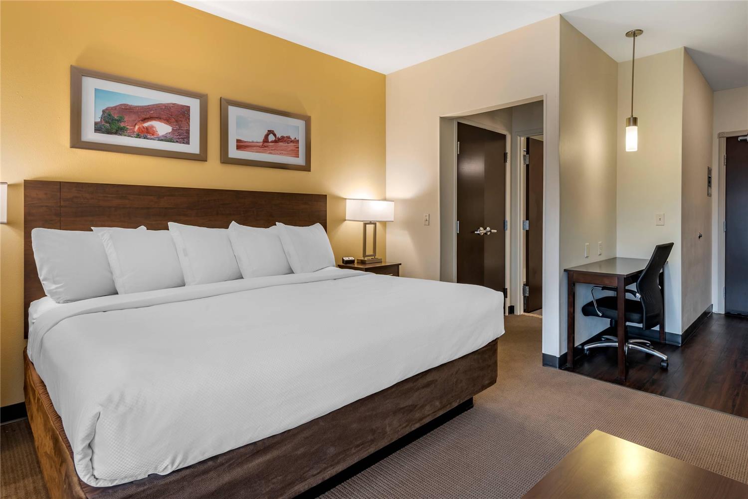 Efficiency, Suite, King Bed