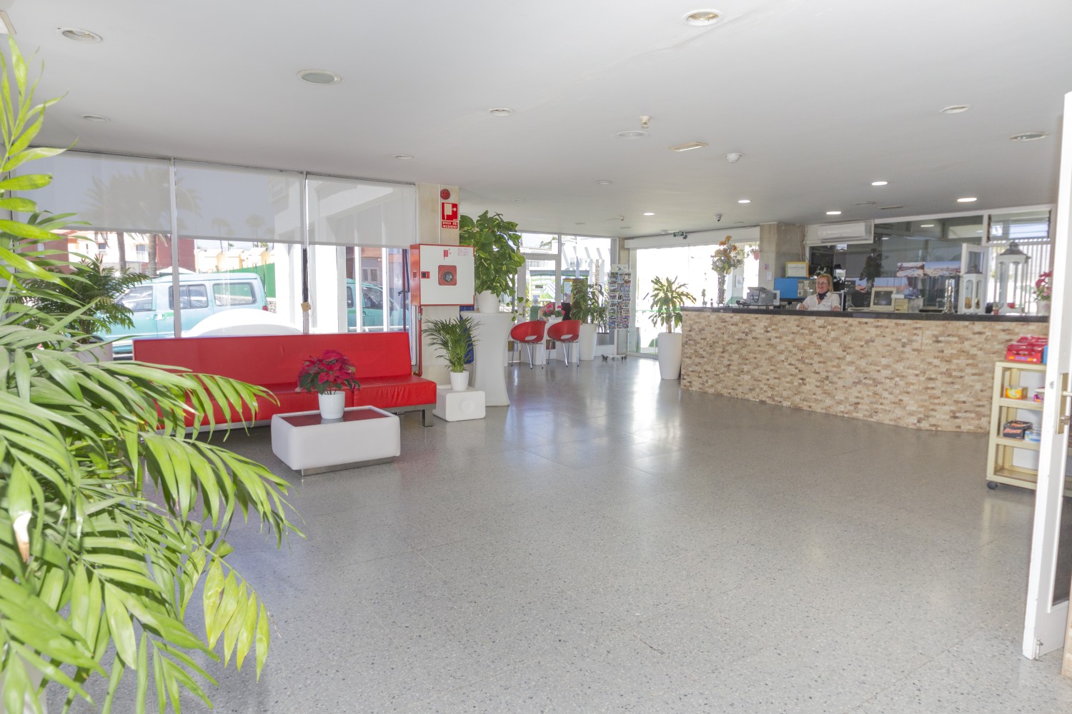Lobby at Vista Oasis Bungalows, San Bartolome de Tirajana