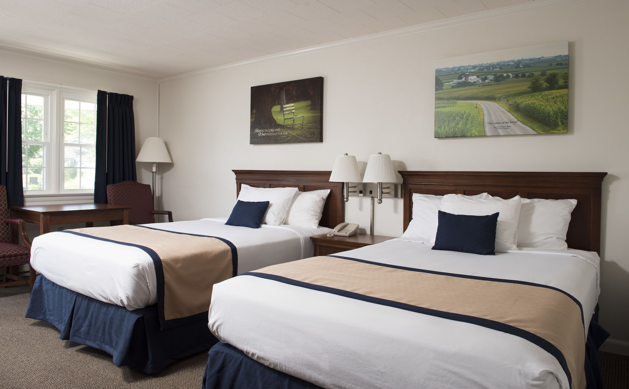غرفة قياسية بسريرين مزدوجين، Travelers Rest Motel 2/5
