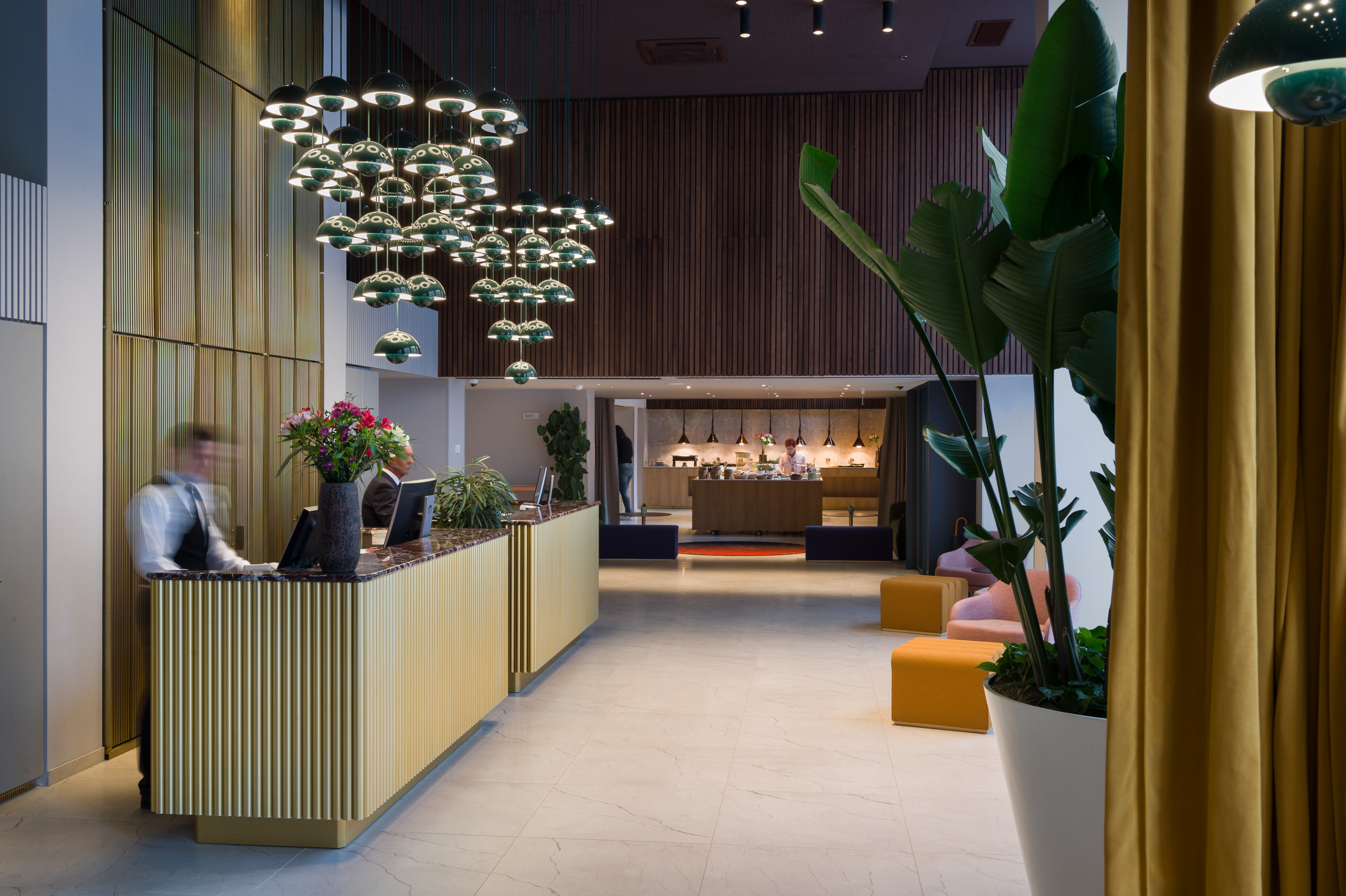 Lobby at Exe Lev, LJUBLJANA - SI