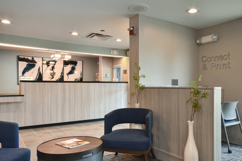 Lobby at Fairfield Inn Suites Charlotte Arrowood, CHARLOTTE - NC