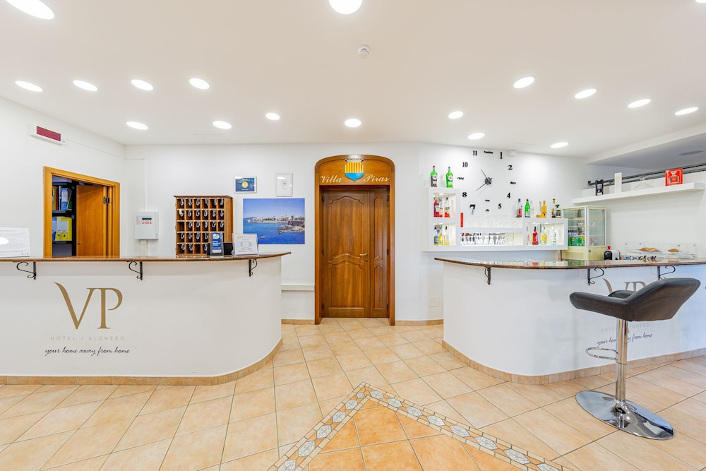 Lobby at Hotel Villa Piras, ALGHERO