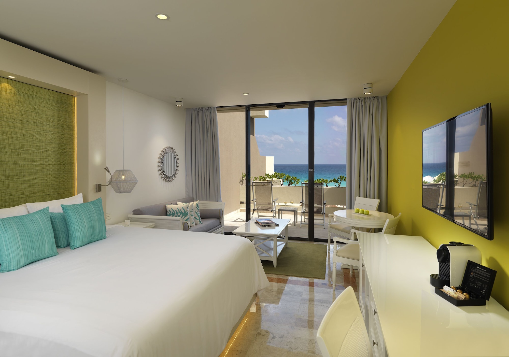 Reserve, Master, Suite, 2 Double Beds, Ocean View, Adult Only