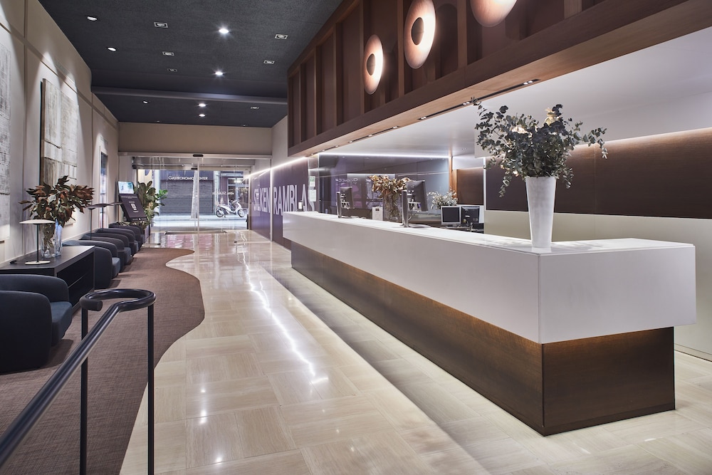 Lobby at Silken Ramblas, BARCELONA