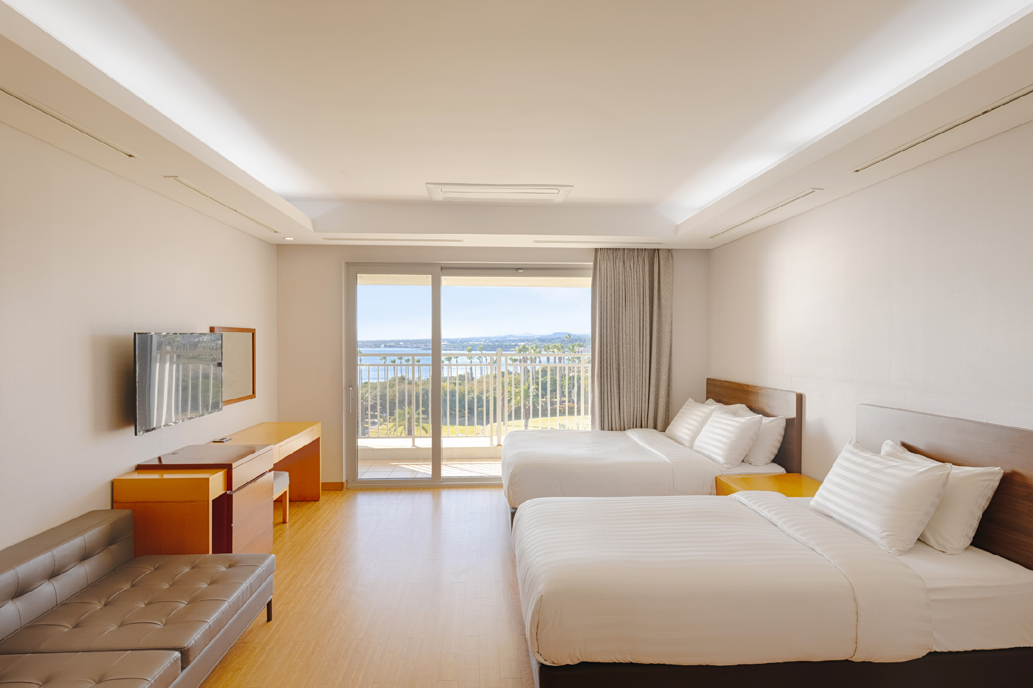 Resort, Family, Twin Beds, Garden and Ocean View, Kitchen