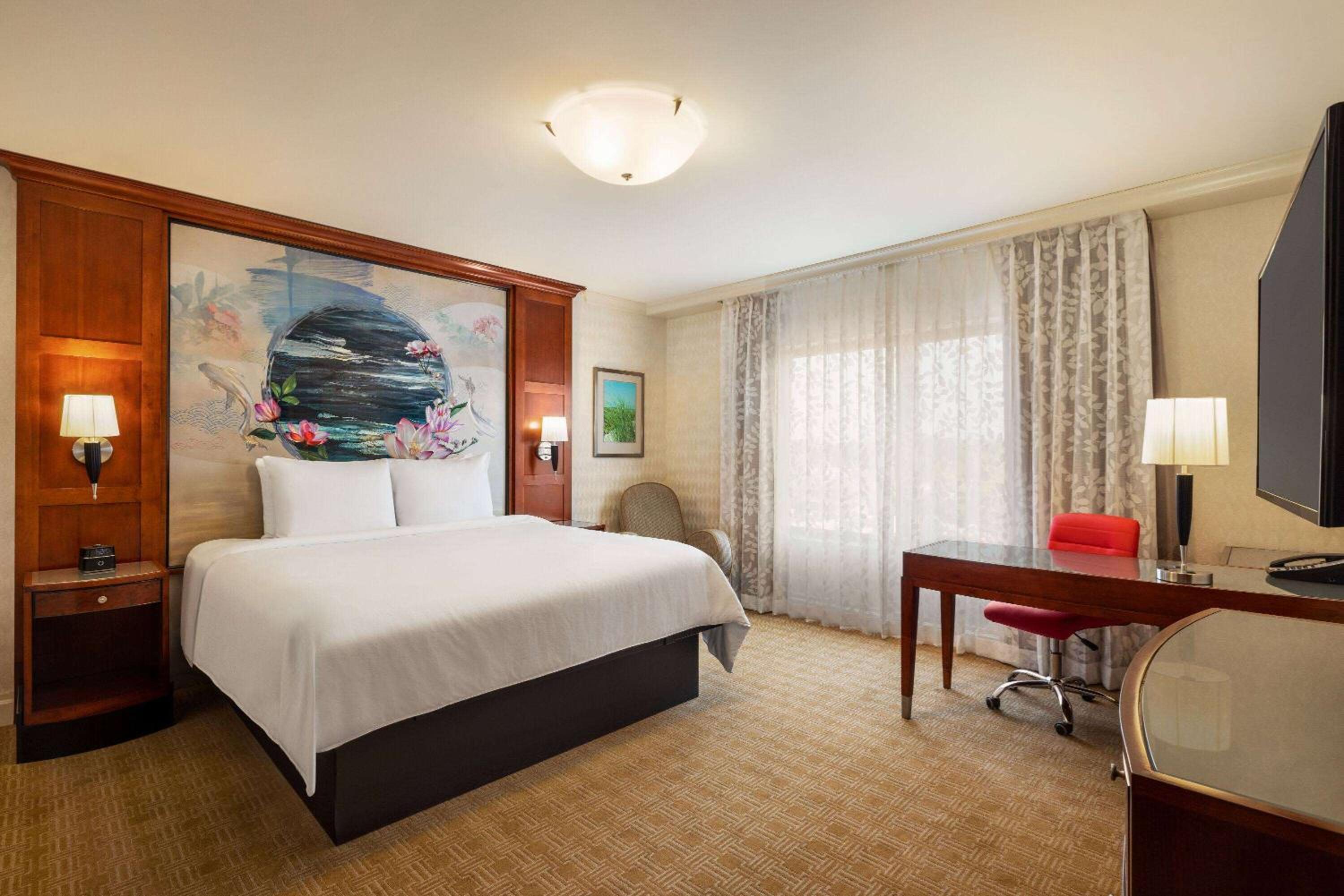 غرفة ديلوكس بسرير كينج، Viana Hotel and Spa, Trademark Collection by Wyndham 2/3