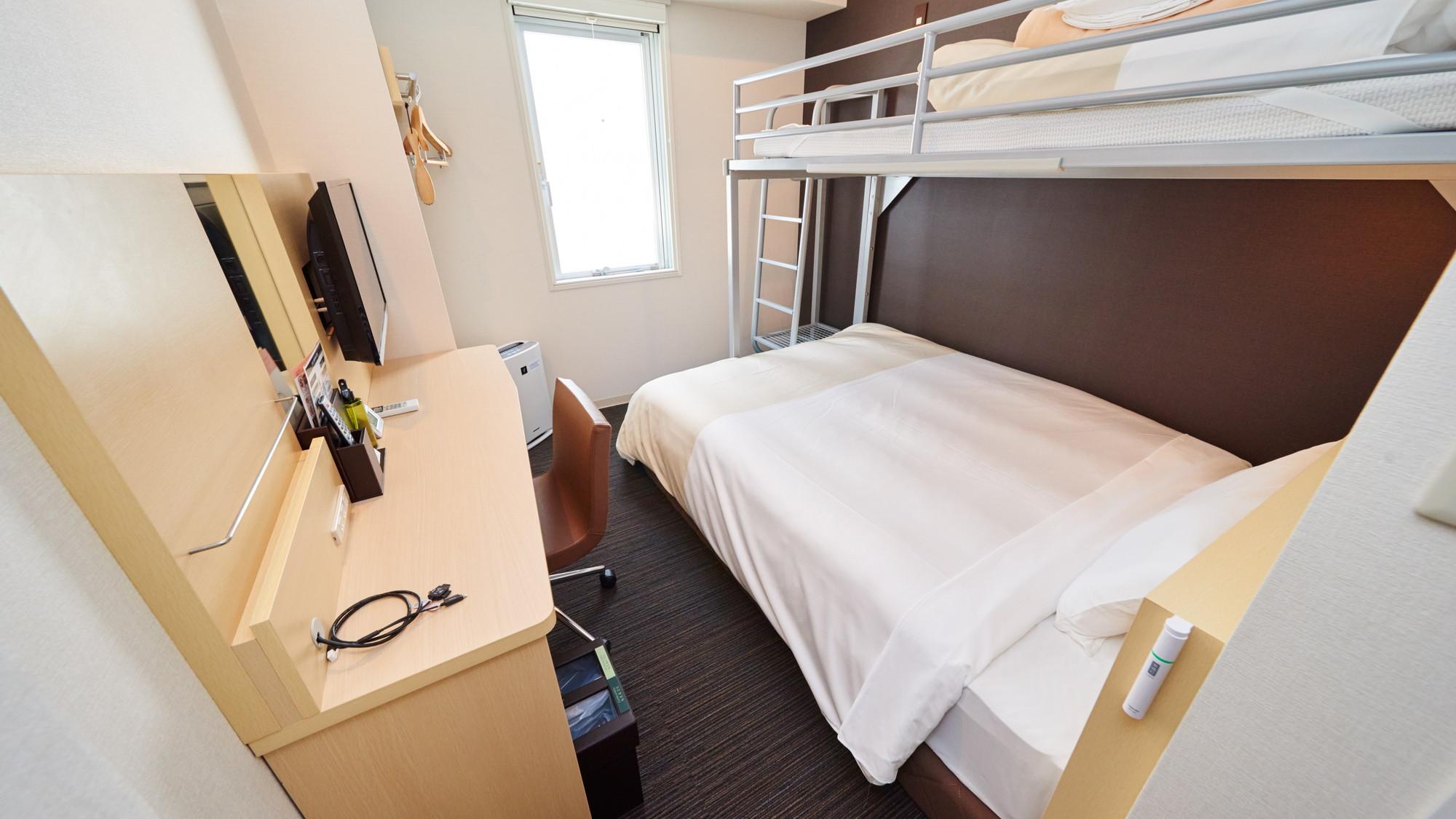 Room, Double or Single Bed, Bunk Bed, Smoking