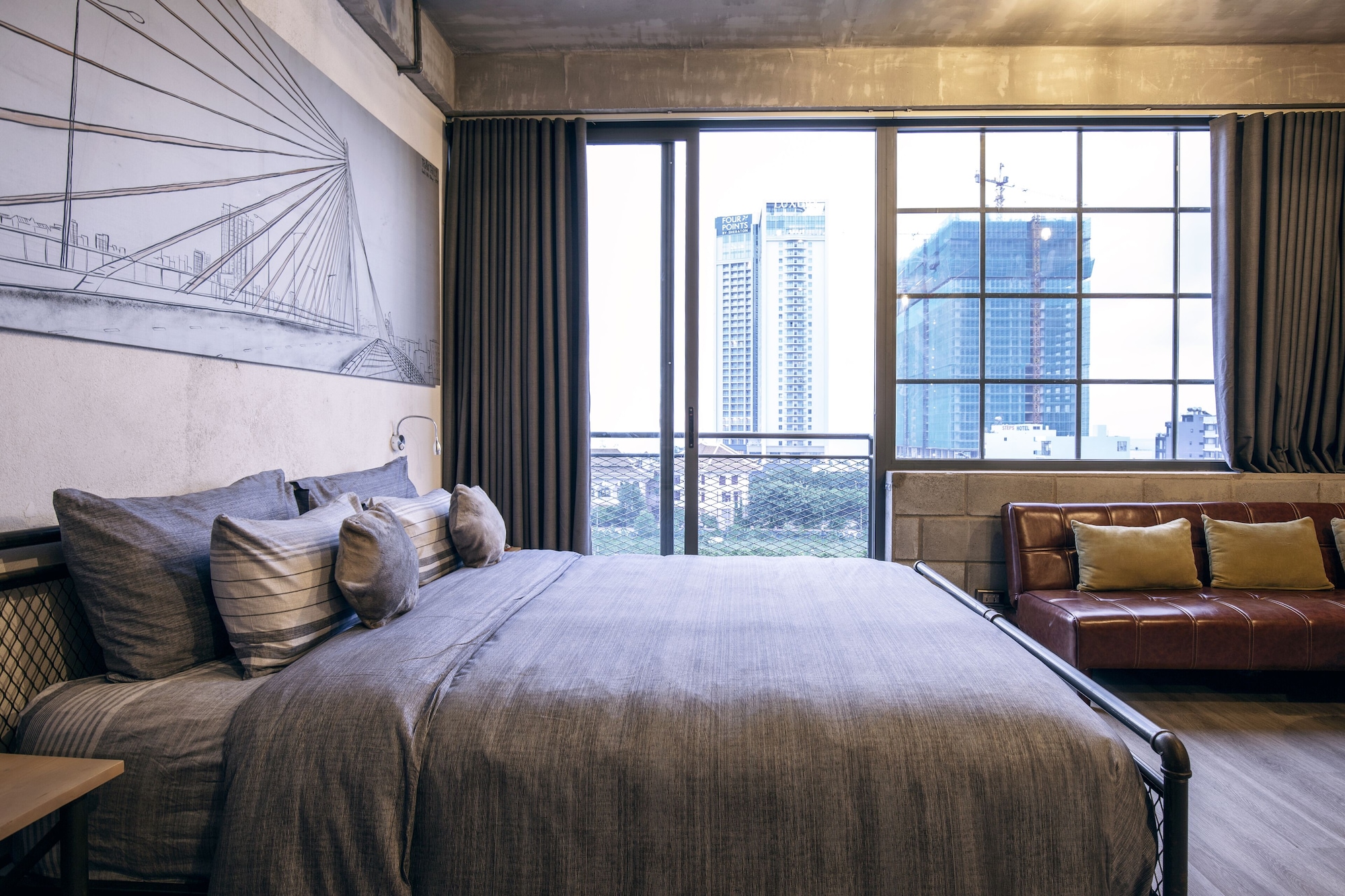 DELUXE, DOUBLE BED, SEA VIEW