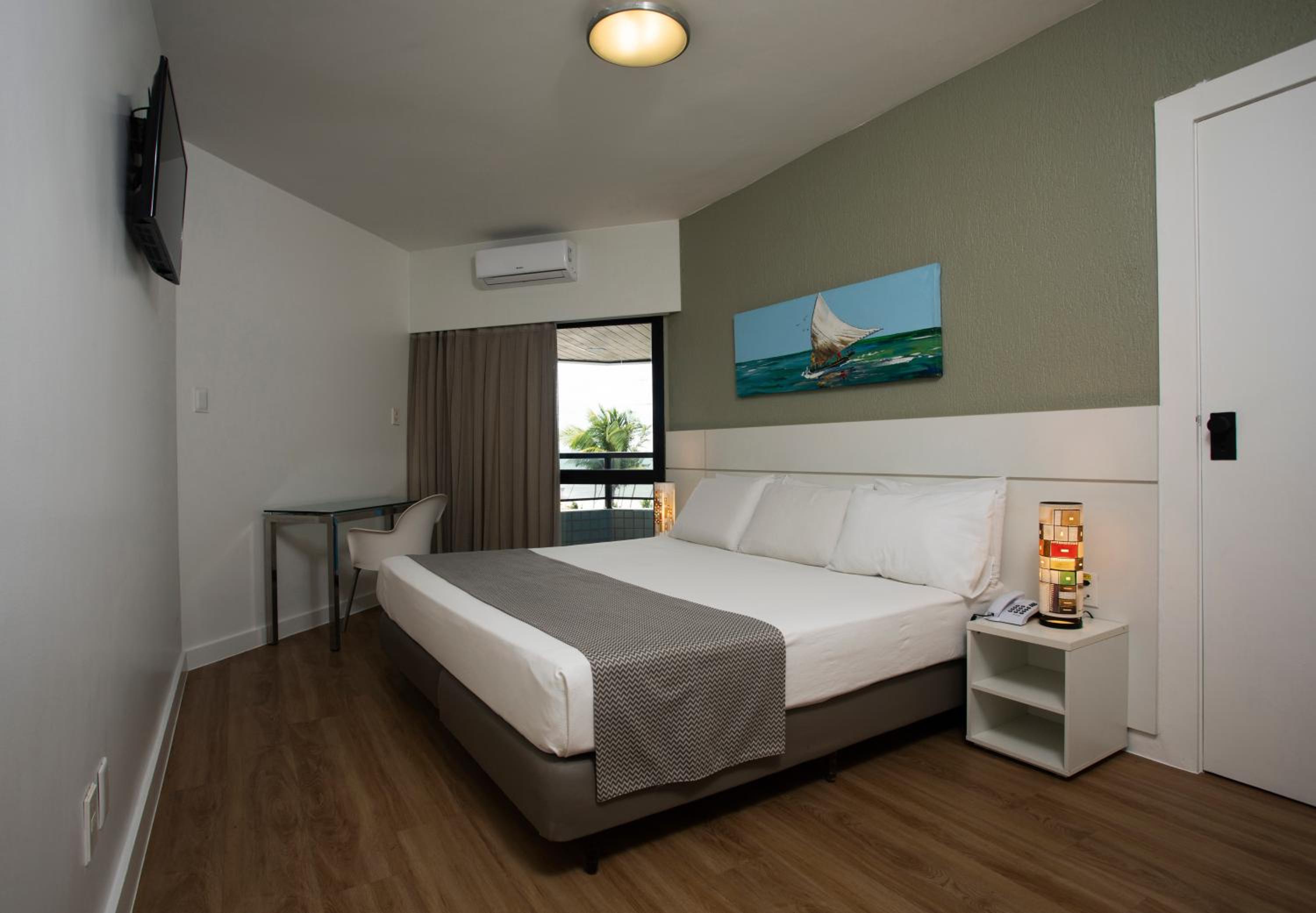 Suite, Double Bed, Side View