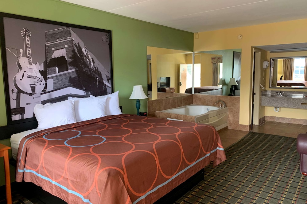 غرفة بسرير كوين، Super 8 by Wyndham Nashville Near Downtown / I-40 3/8