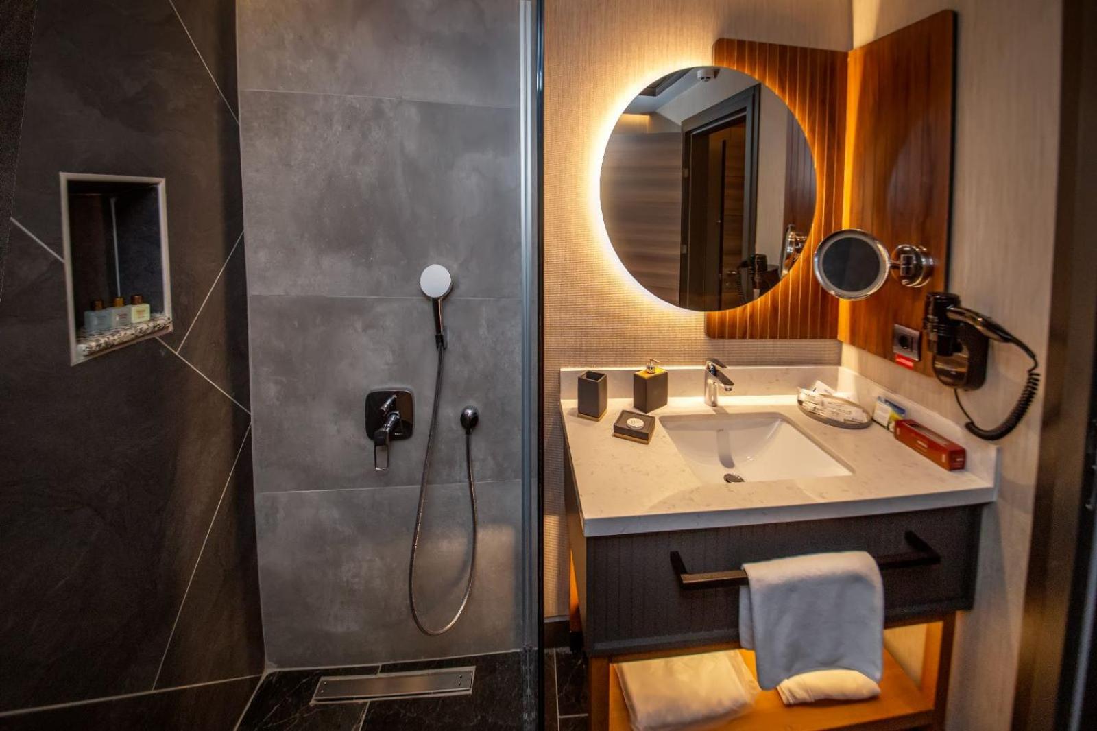 غرفة سوبيريور بسرير مزدوج أو سريرين منفصلين، City Asya Hotel 7/10