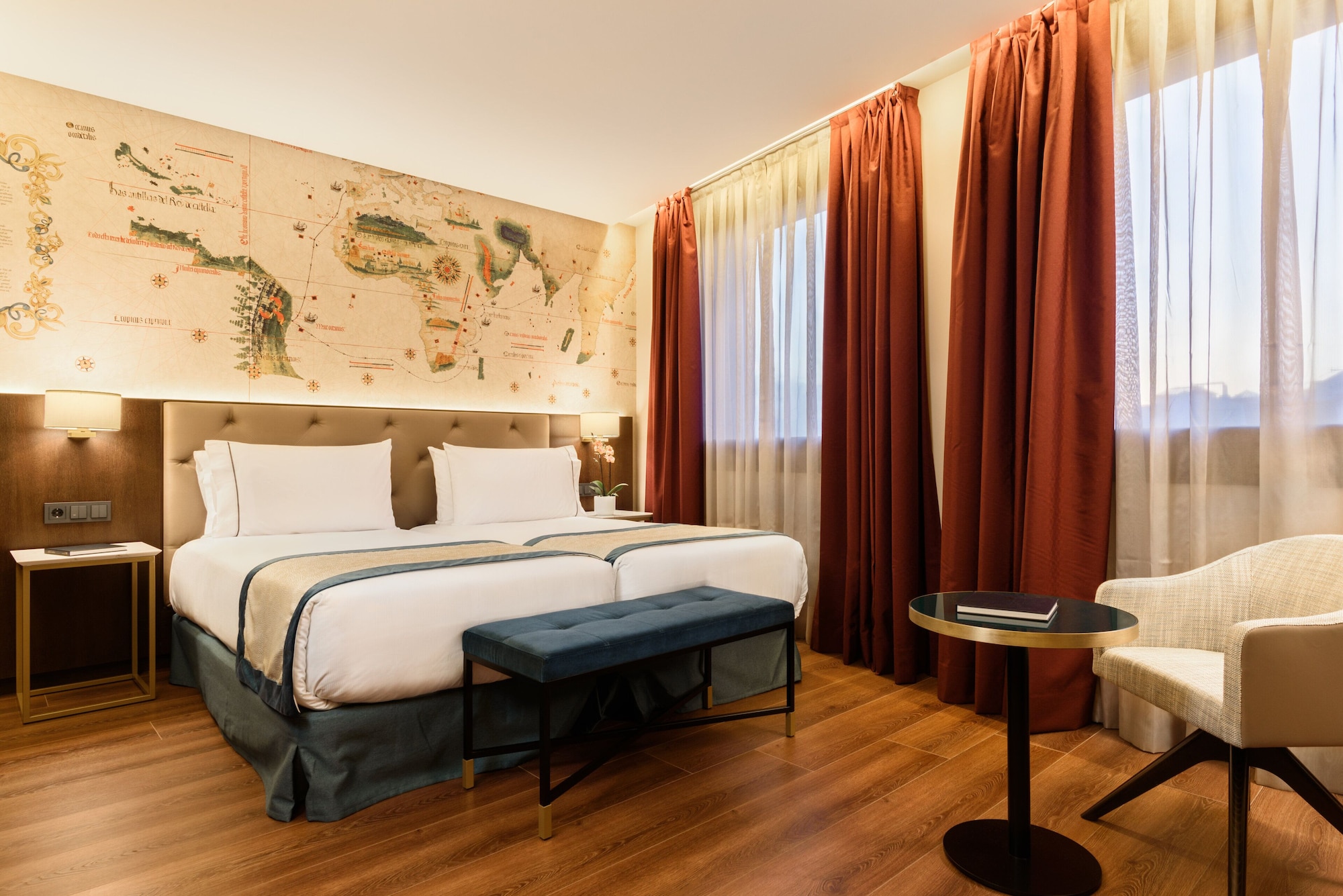 DELUXE, SINGLE, DOUBLE BED