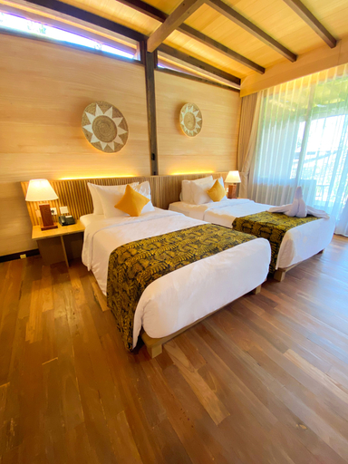 Garden, Cottage, Twin Beds