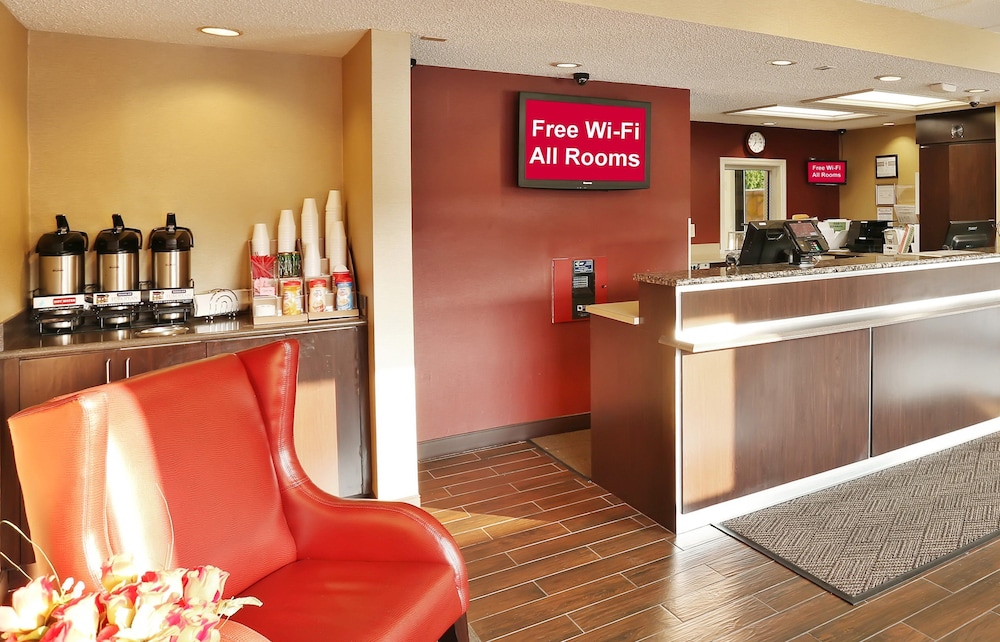 Lobby at Red Roof Inn Washington Dc - Laurel, LAUREL - MD
