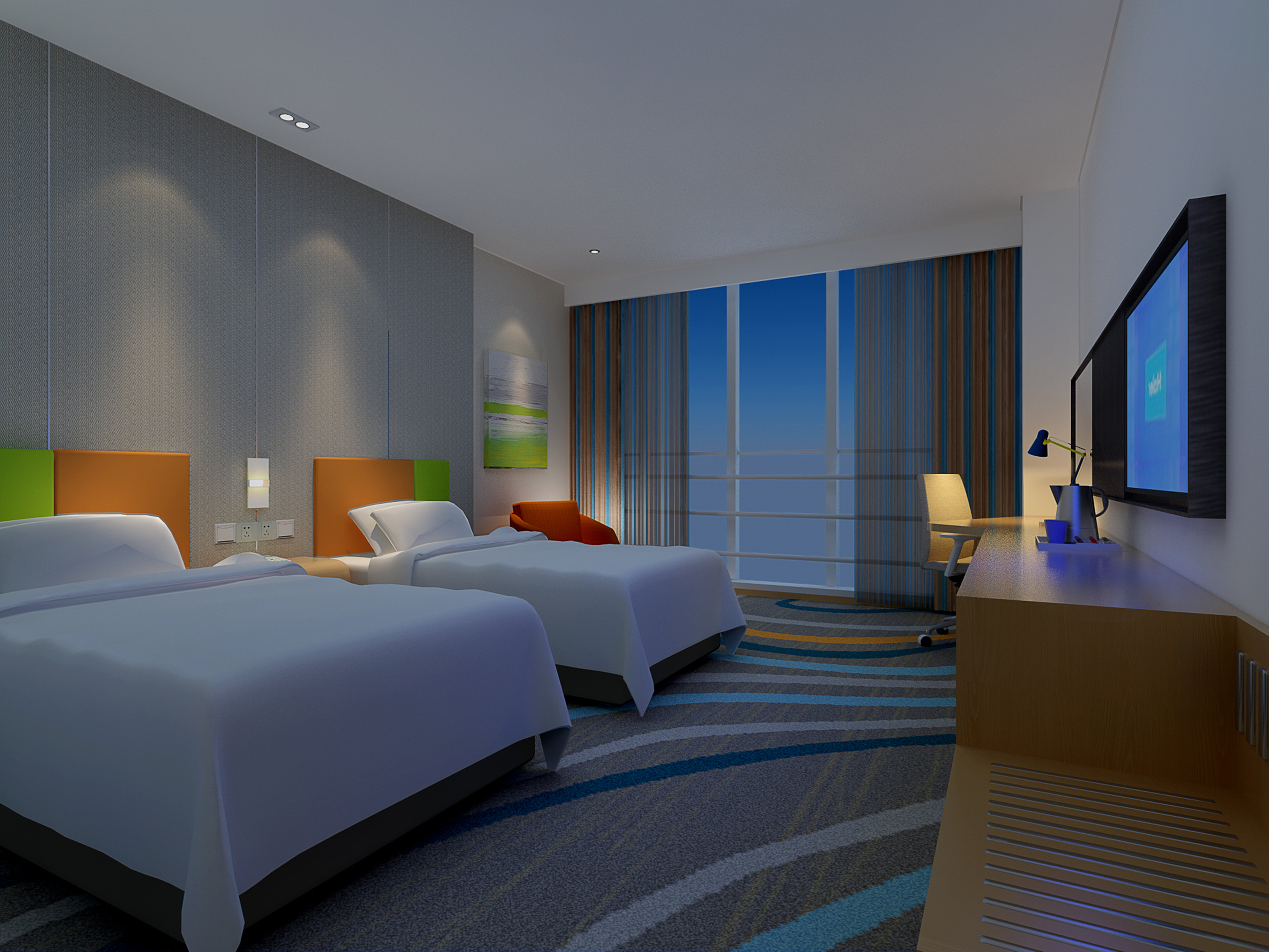 Holiday Inn Express Zhengzhou Zhengdong 25/73