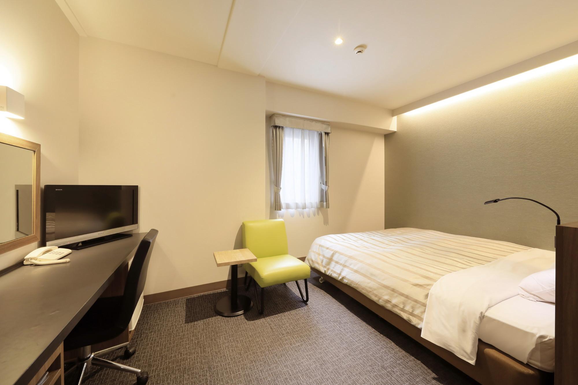 Room, King Bed, New Building, Smoking، Atsugi Urban Hotel 2/2