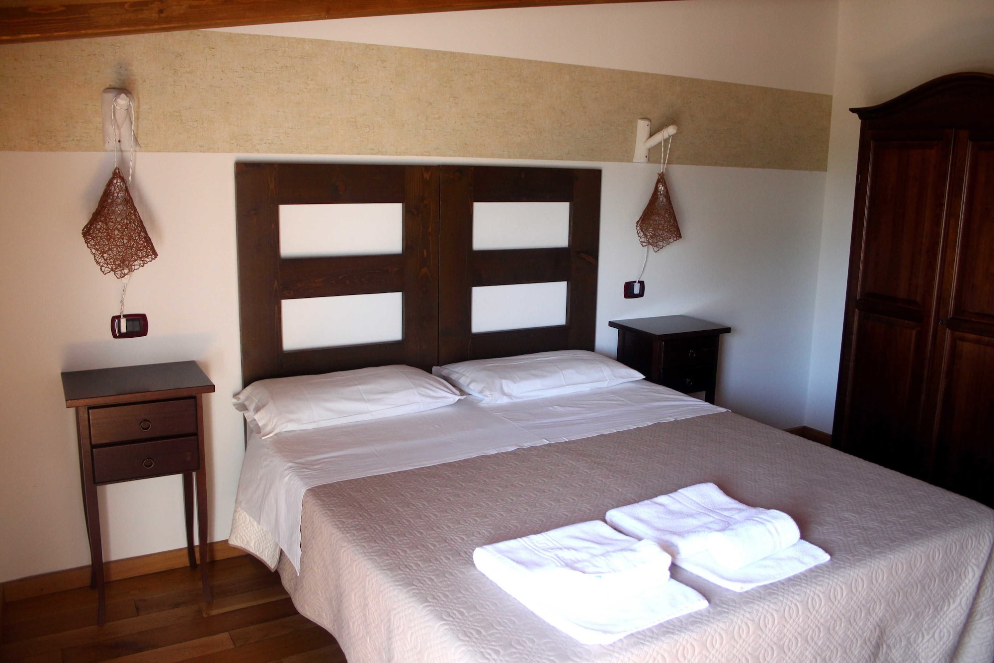 غرفة بسرير مزدوج أو سريرين منفصلين بشرفة، Villa Ghetta Country House 2/8