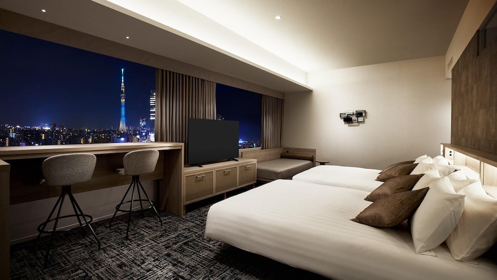 Premium, Deluxe, 2 Double Beds, Tower View