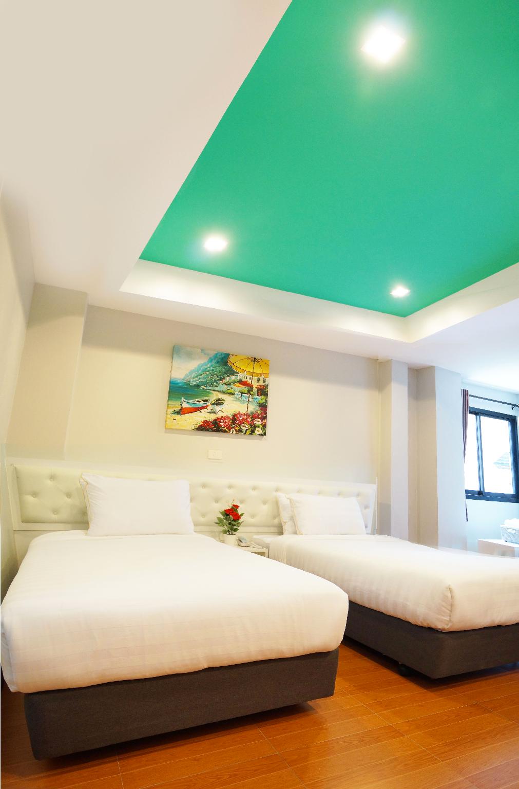 Semi Room, Standard, Twin Beds, 2 Semi Double Beds, Building 2