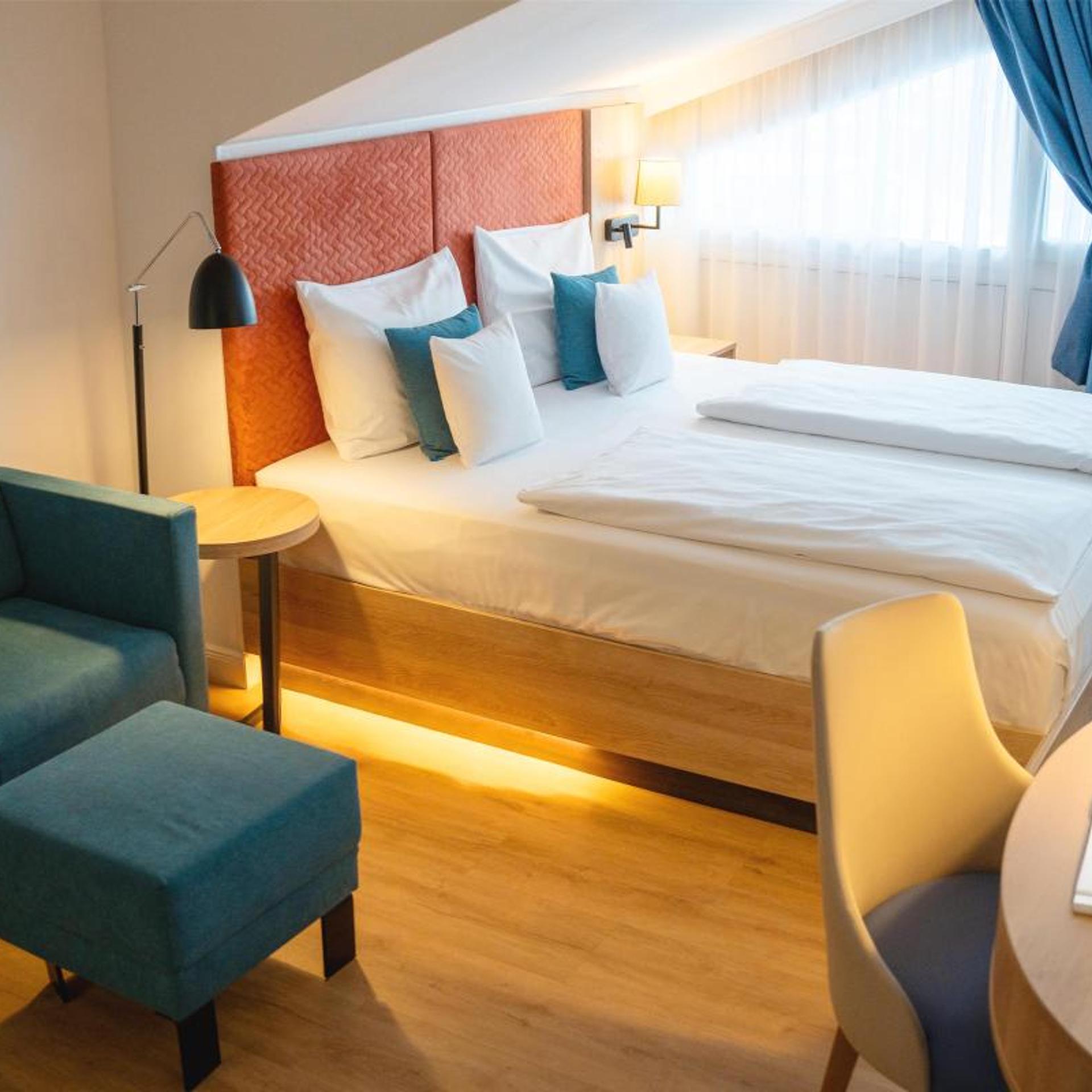 Room, Double Bed, Forest View