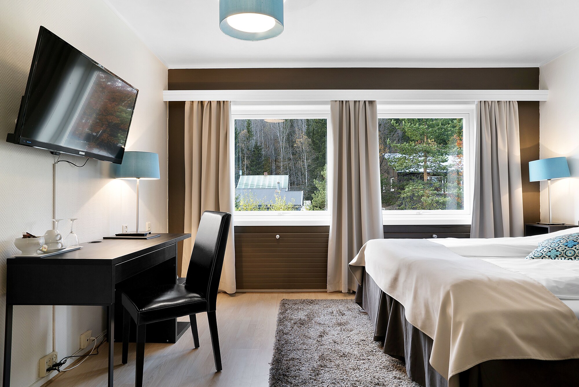 غرفة سوبيريور بسريرين منفصلين، Bardufoss Hotell 2/3