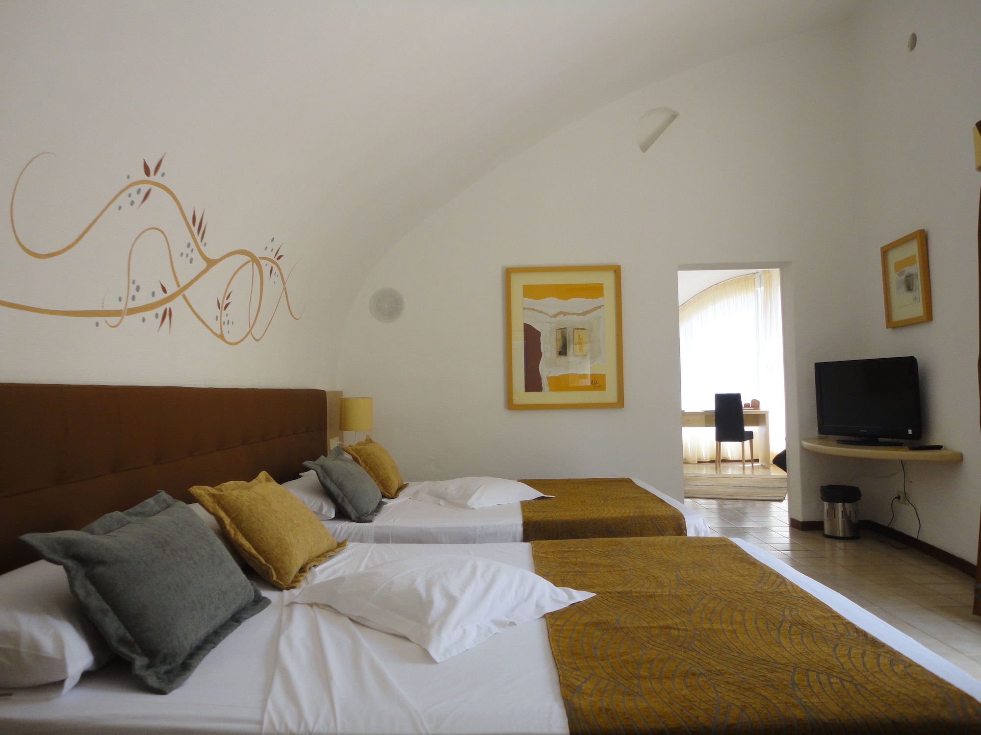 Senior, Suite, 2 Double Beds, Patio, Terrace