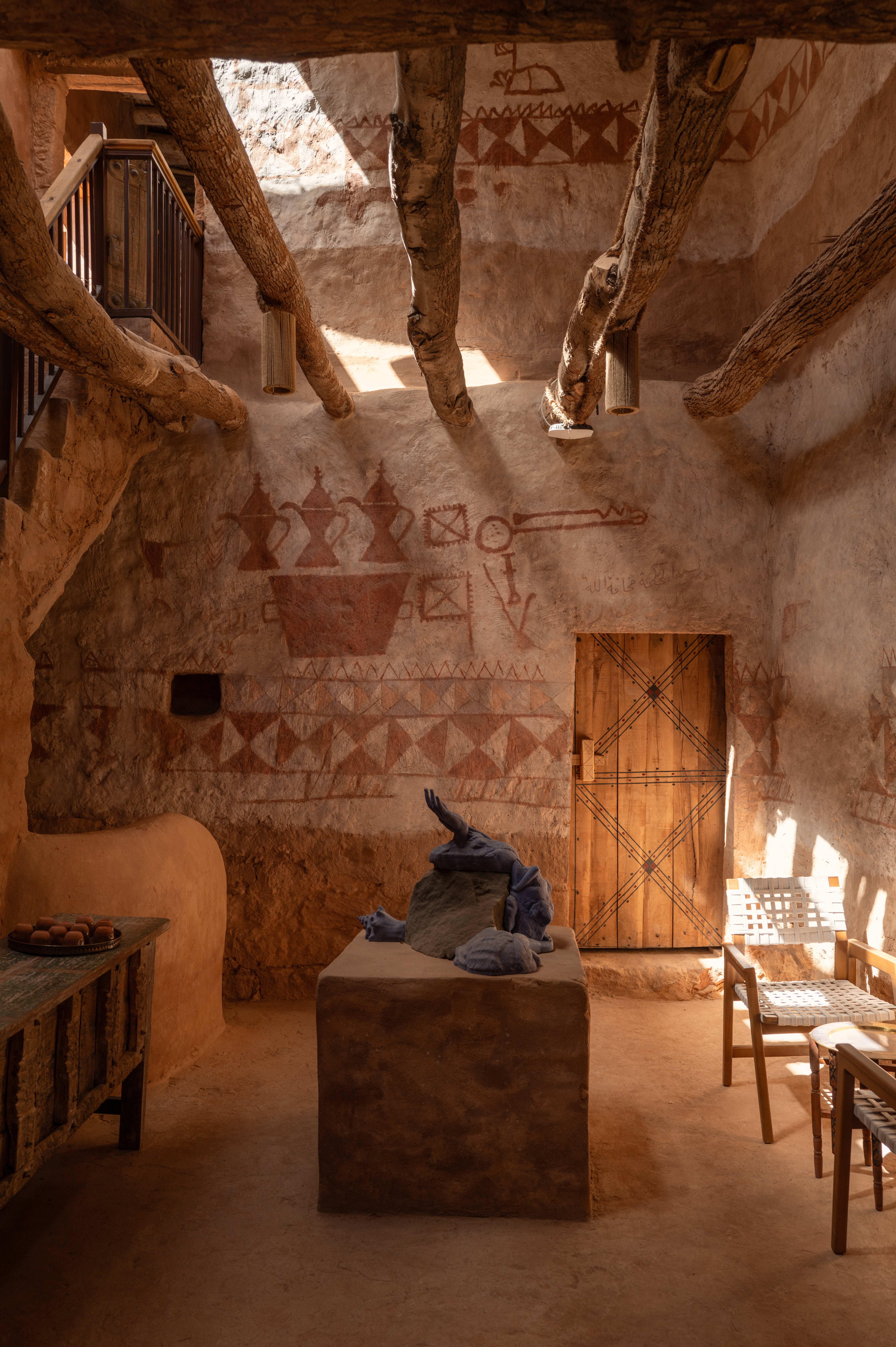 Lobby at Dar Tantora The House Hotel, AL-ULA