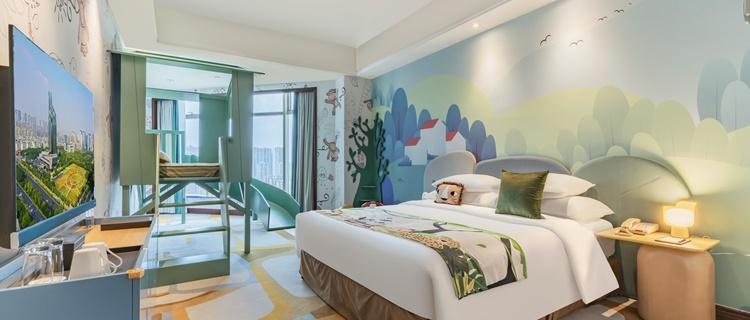 Theme, Parent Child Area, Double Bed