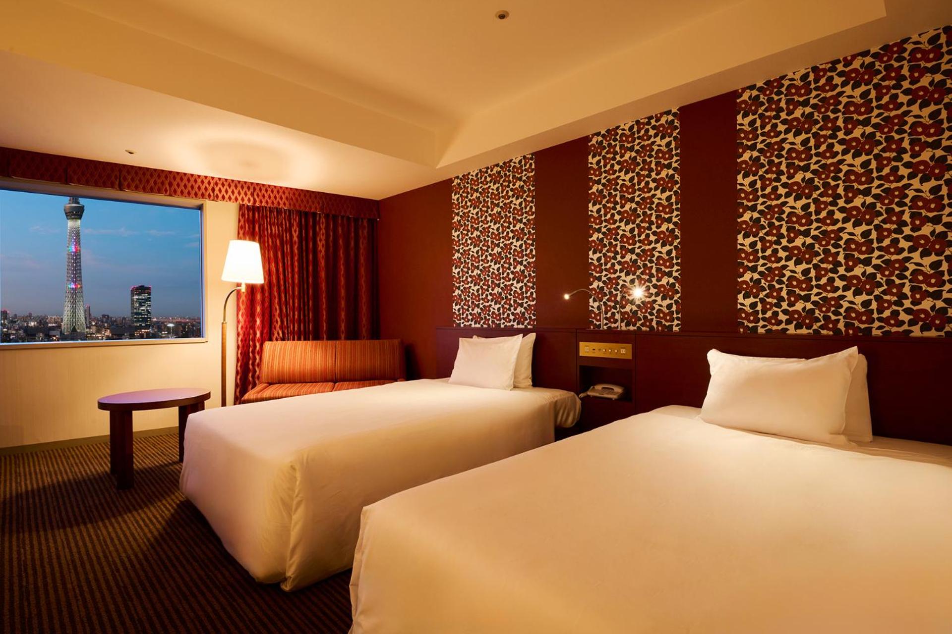 Standard, Twin Beds, Tokyo Sky Tree View