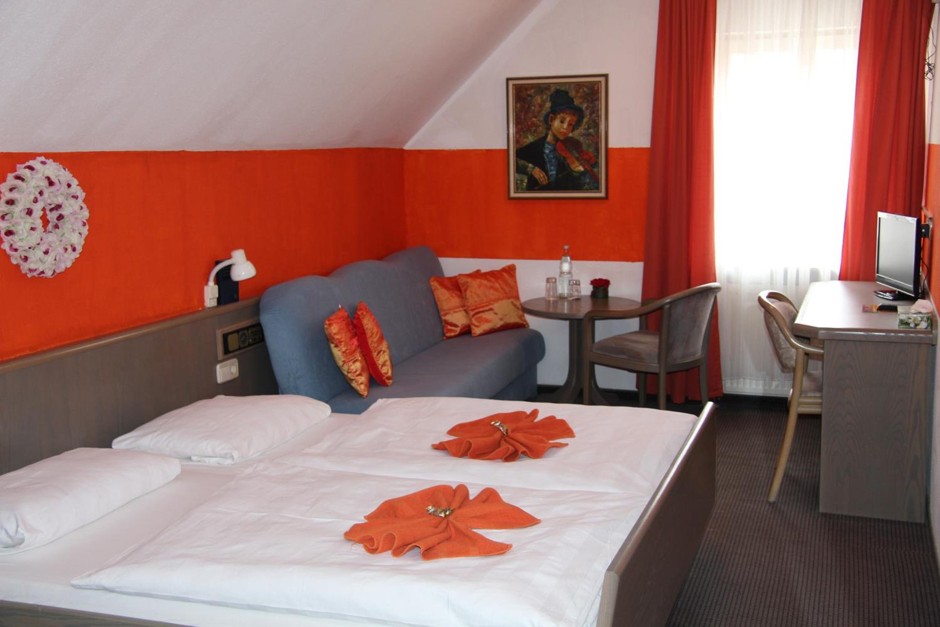 غرفة ديلوكس بسرير مزدوج، Hotel am Schloss Neuenstein 5/10