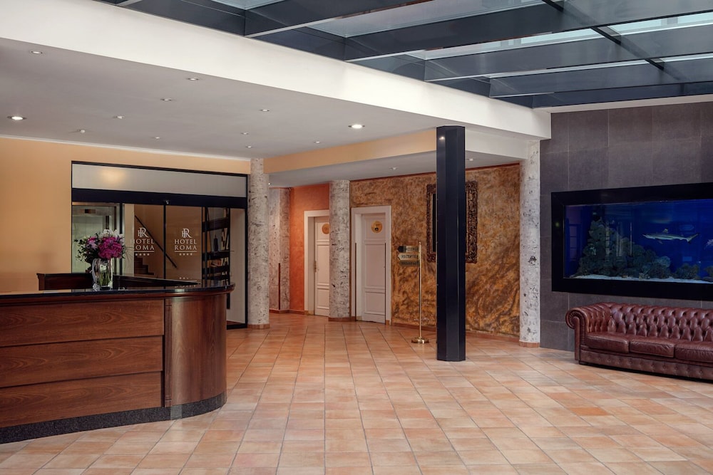 Lobby at Hotel Roma Prague, PRAGUE