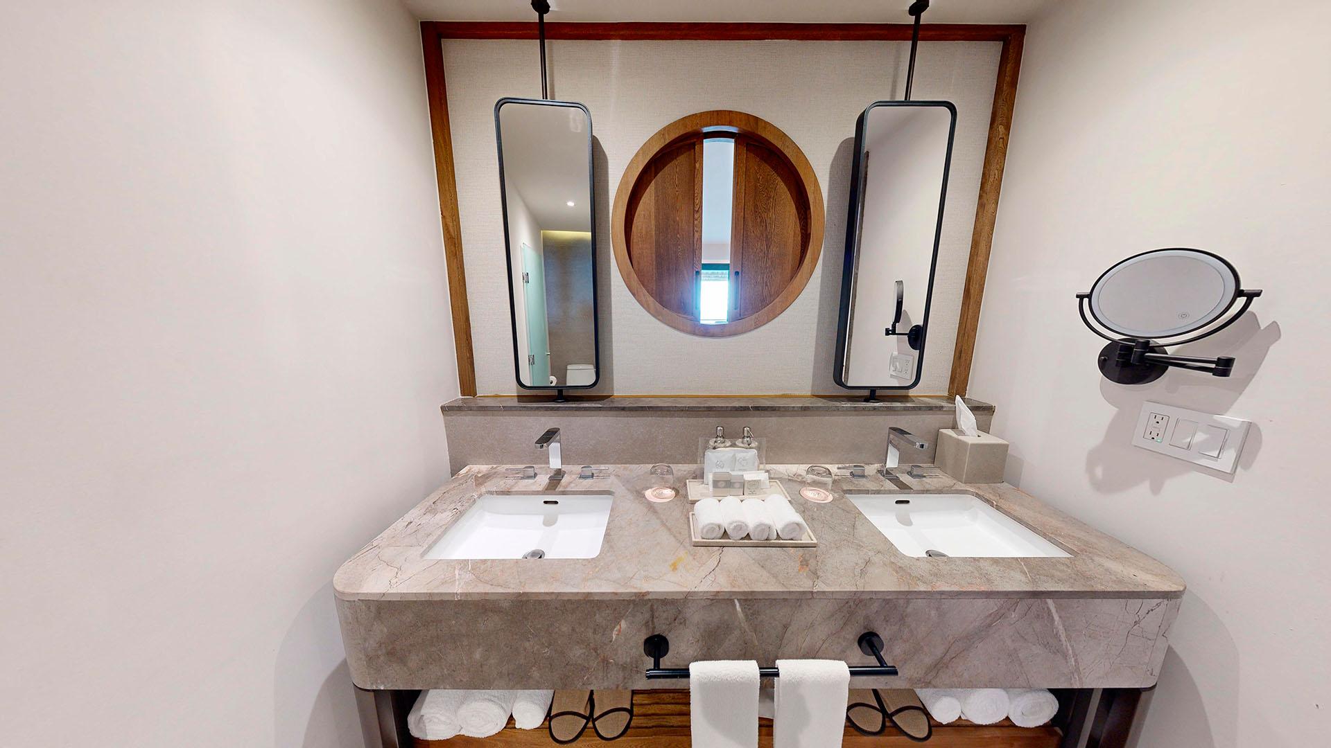 جناح فاخر بسرير مزدوج بإطلالة على البحر، AVA Resort Cancun All Oceanfront - All Inclusive 3/3