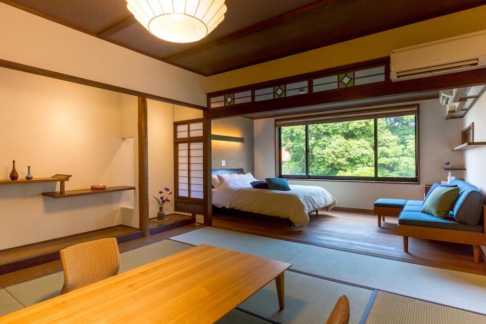 Japanese Western, Yur, Single Bed, Hot Spring Bath