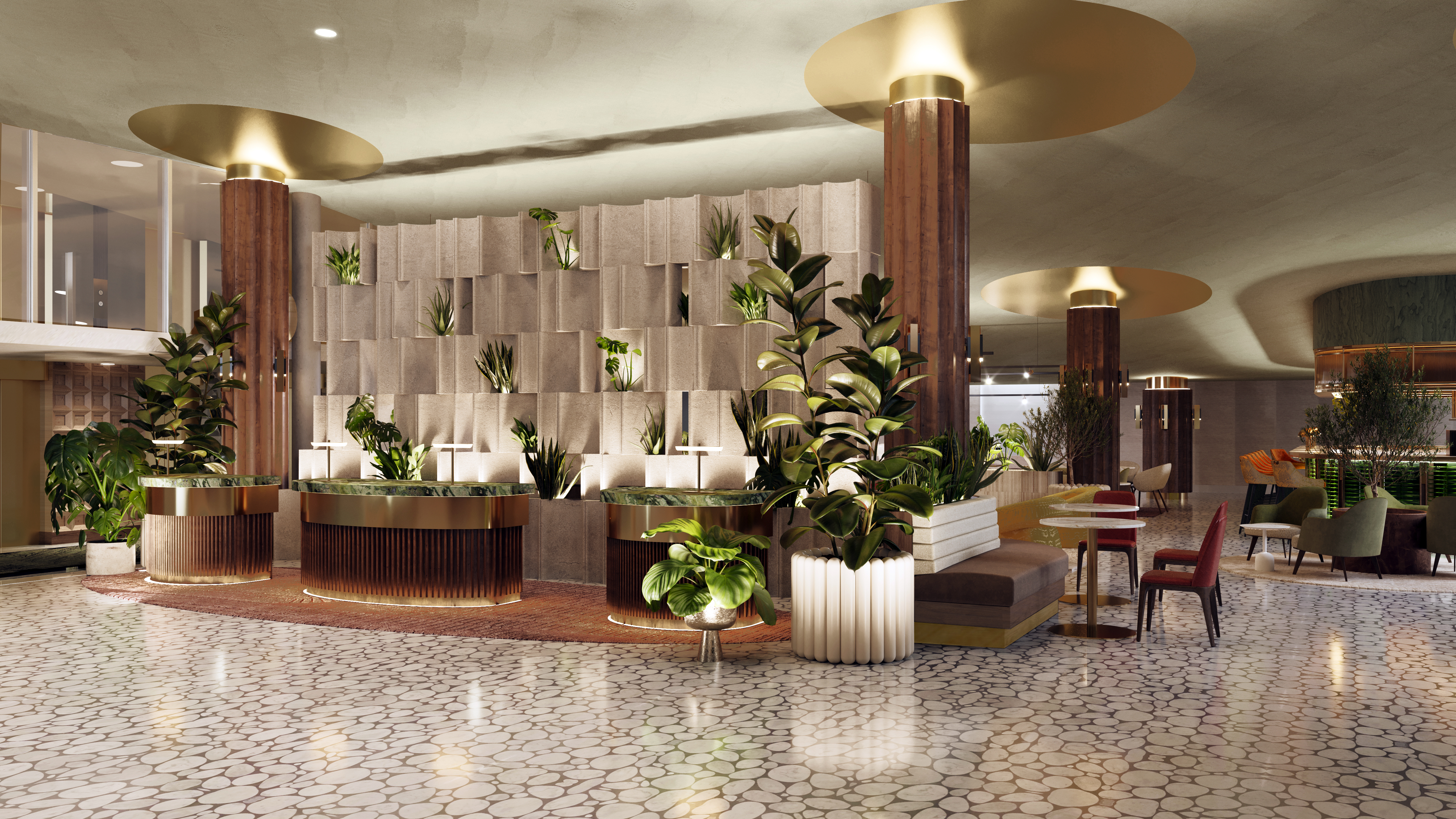 Lobby at Radisson Blu Es Hotel Roma, ROME
